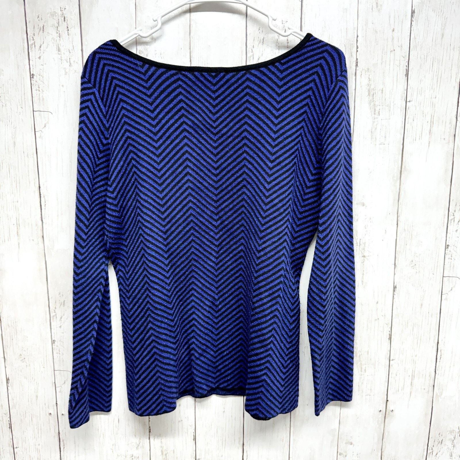 Other Kerisma Knit Sweater Size Large Crewneck Zigzag Long Sleeve Size L / US 10 / IT 46 - 3 Thumbnail