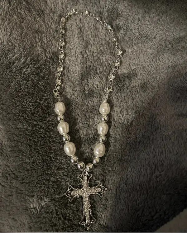 VIBE Cross Goth Necklace Chain Size ONE SIZE - 5 Thumbnail
