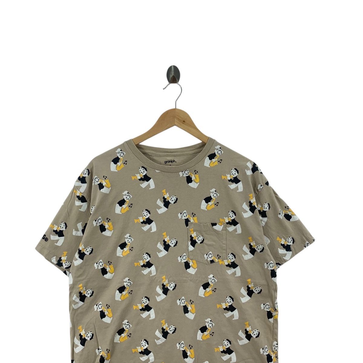 Other OSAMU HARADA GOODS Kawaii Illustration AOP Tee Shirt Top Size M / US 6-8 / IT 42-44 - 2 Thumbnail