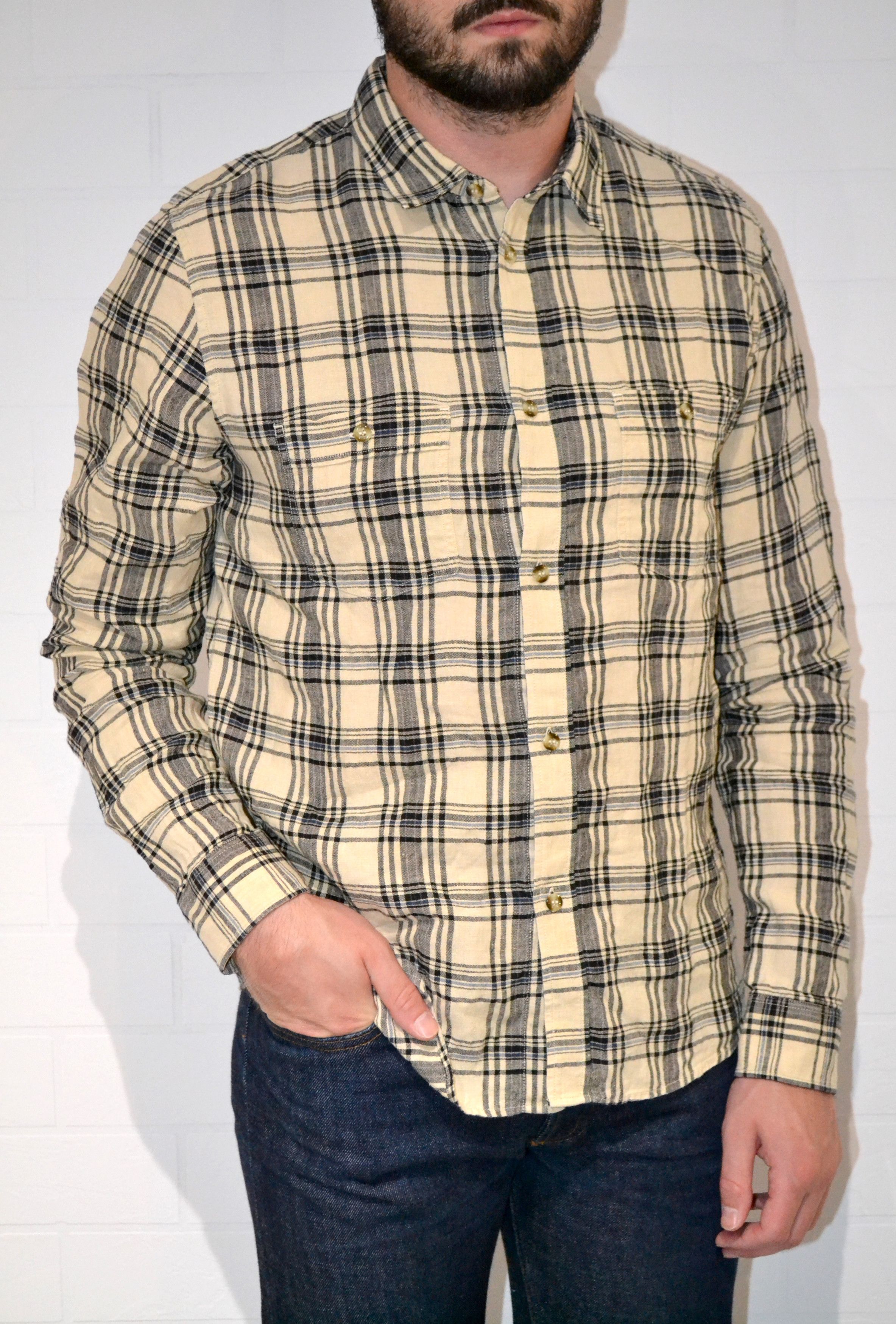 A.P.C. A.P.C. Plaid Shirt Size US L / EU 52-54 / 3 - 3 Thumbnail