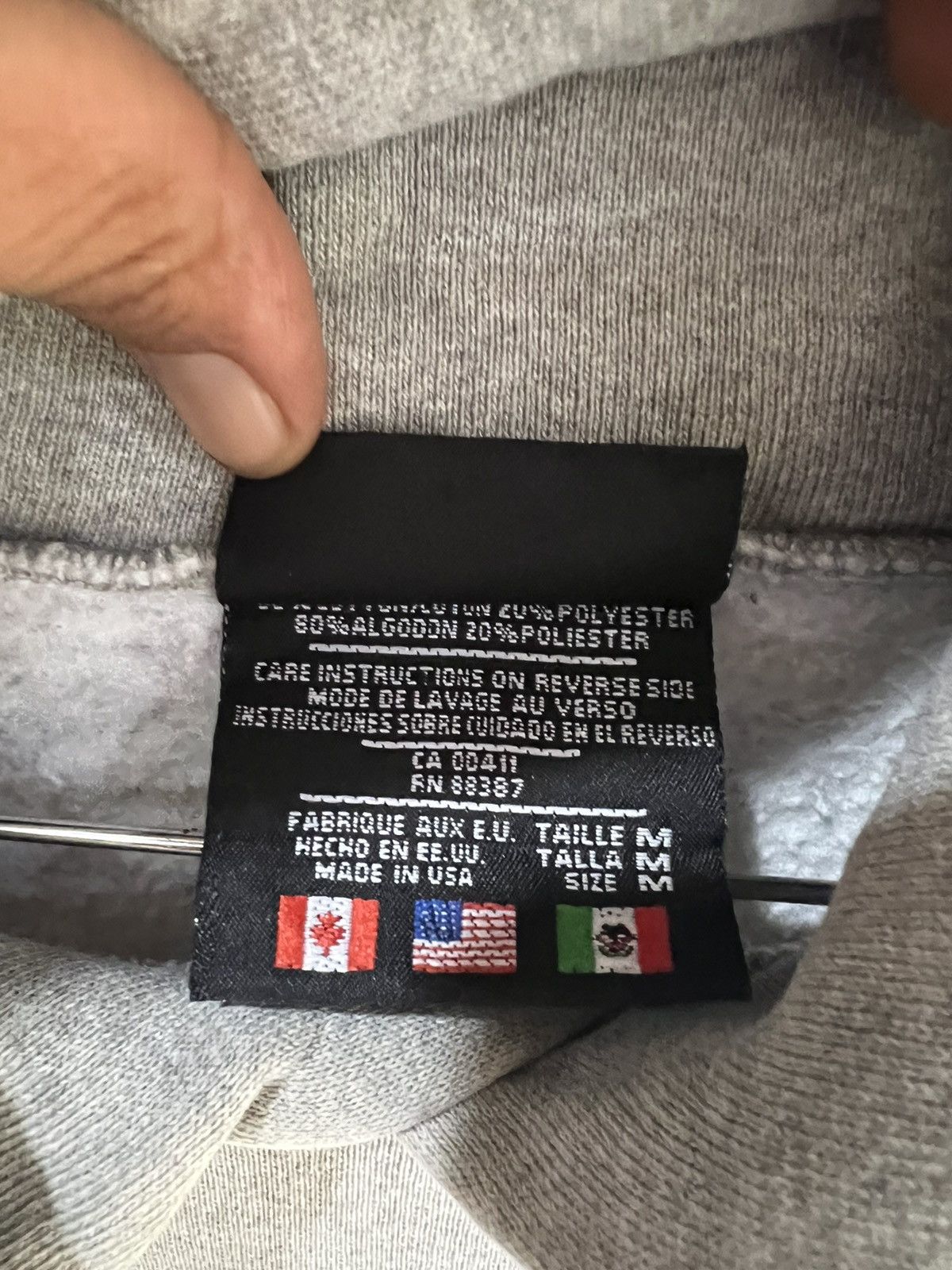 Adidas 🔥Vintage Adidas Trefoil Made in Usa Hoodies Size US XL / EU 56 / 4 - 14 Thumbnail