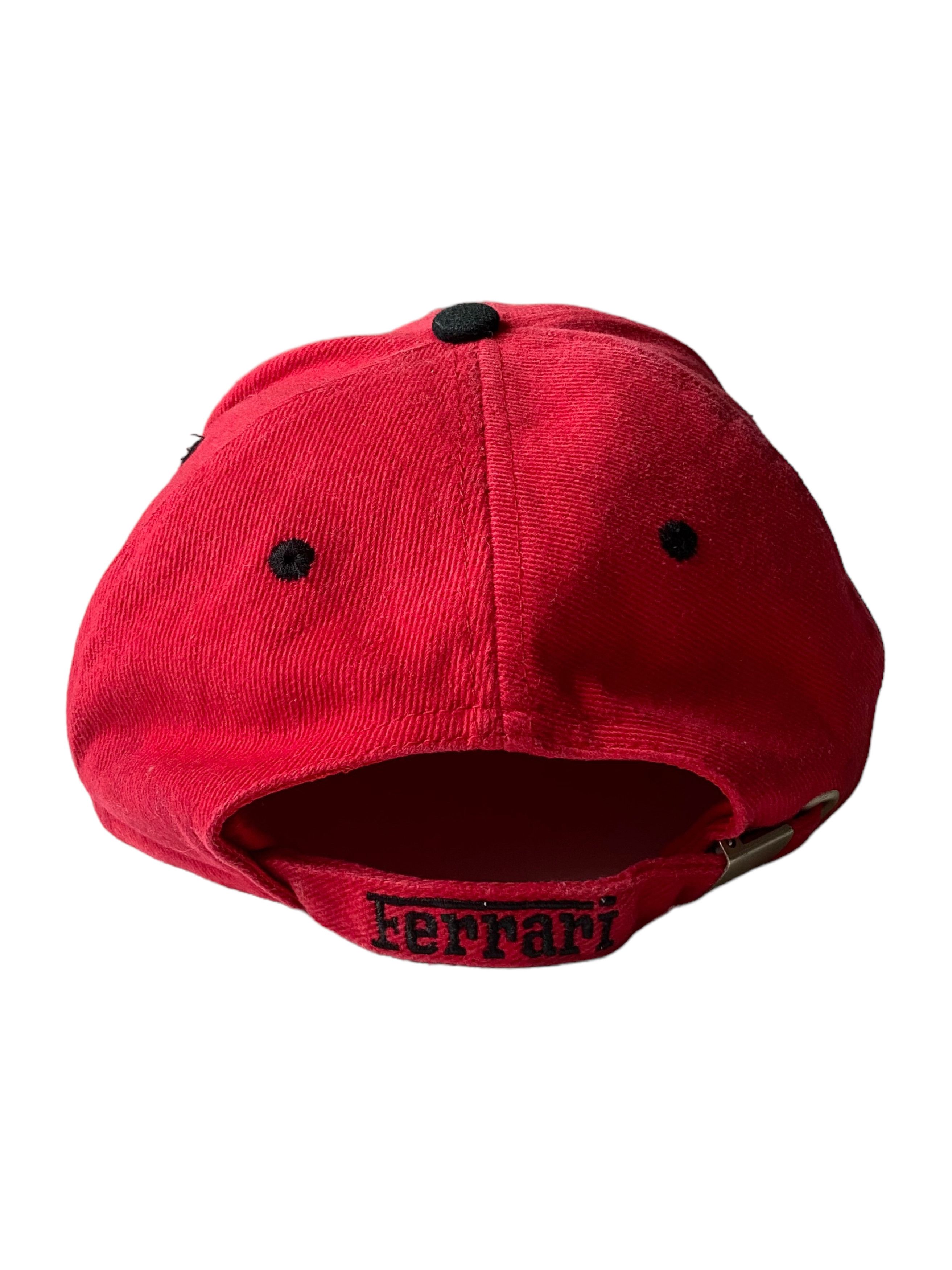 Ferrari × Vintage Vintage 1999 Ferrari Embroidered Cap Hat One Size Size ONE SIZE - 4 Thumbnail