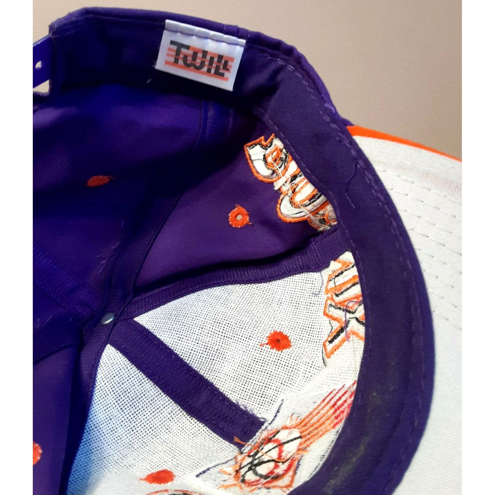 NBA Vintage Phoenix Suns Hat Official NBA by Swill NWOT snapback old stock.graffiti Size ONE SIZE - 5 Thumbnail