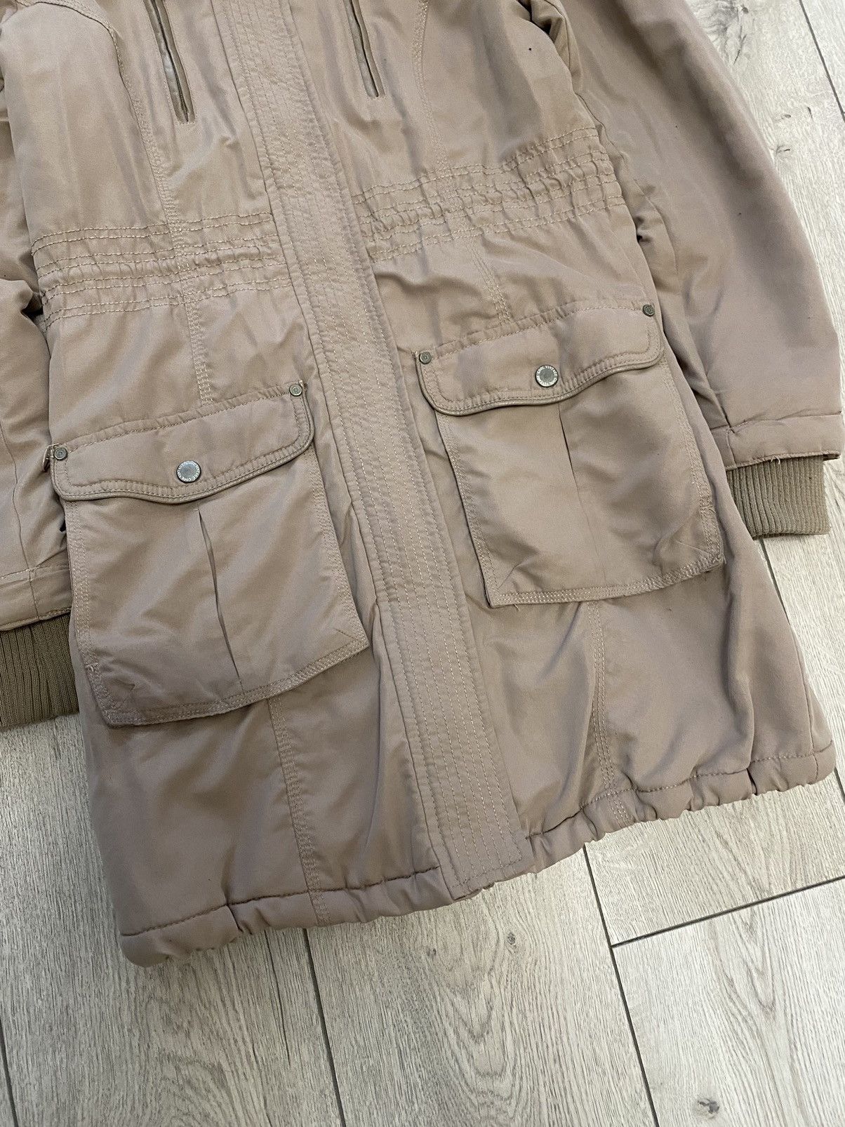 14th Addiction × KMRii × Yasuyuki Ishii JAPANESE FUR DETROIT MULTIPOCKET CORDUROY LONG JACKET GOT Size M / US 6-8 / IT 42-44 - 2 Thumbnail