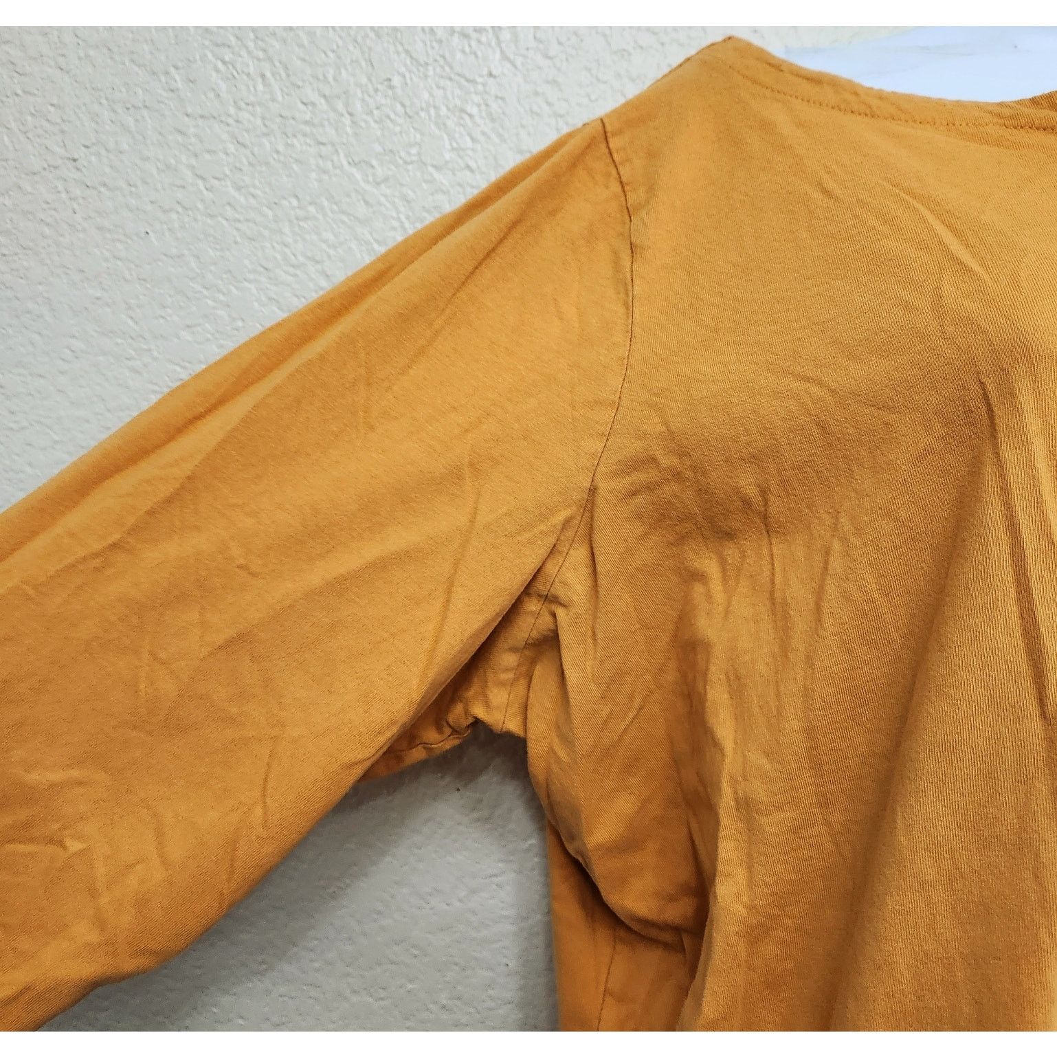 Other Woman Within Burnt Orange Boat Neck 3/4 Sleeve Top 1X Plus Size XXL / US 16-18 / IT 52-54 - 2 Thumbnail