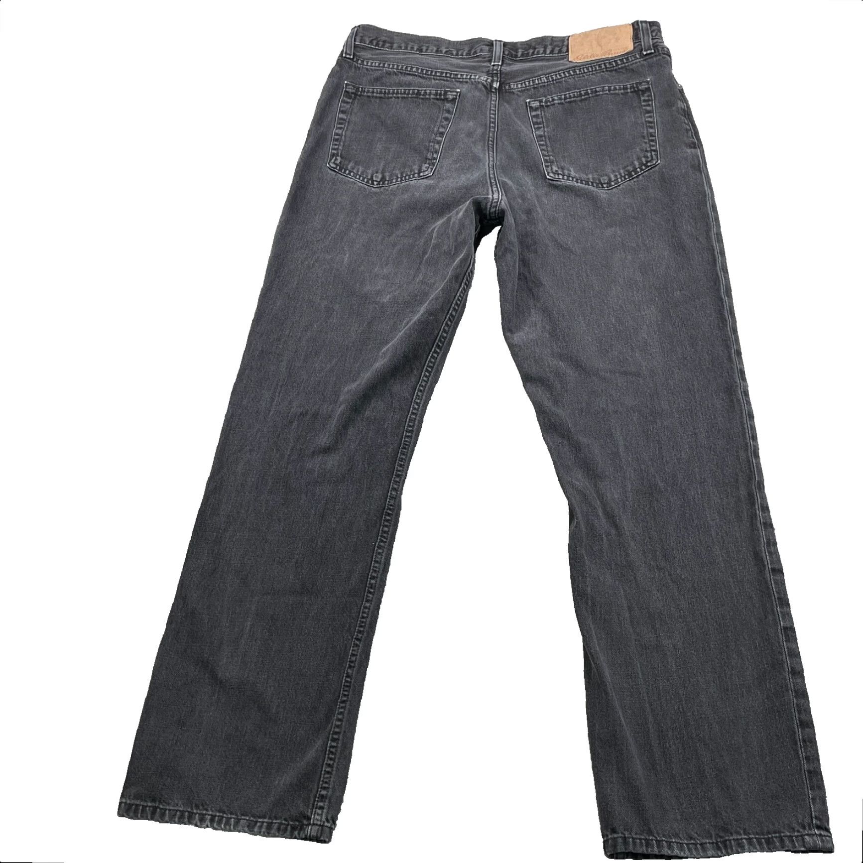 Eddie Bauer Eddie Bauer Jeans Mens 34x30* Black USA Classic Straight 90's Workwear Rodeo Y2K Size US 34 / EU 50 - 2 Thumbnail