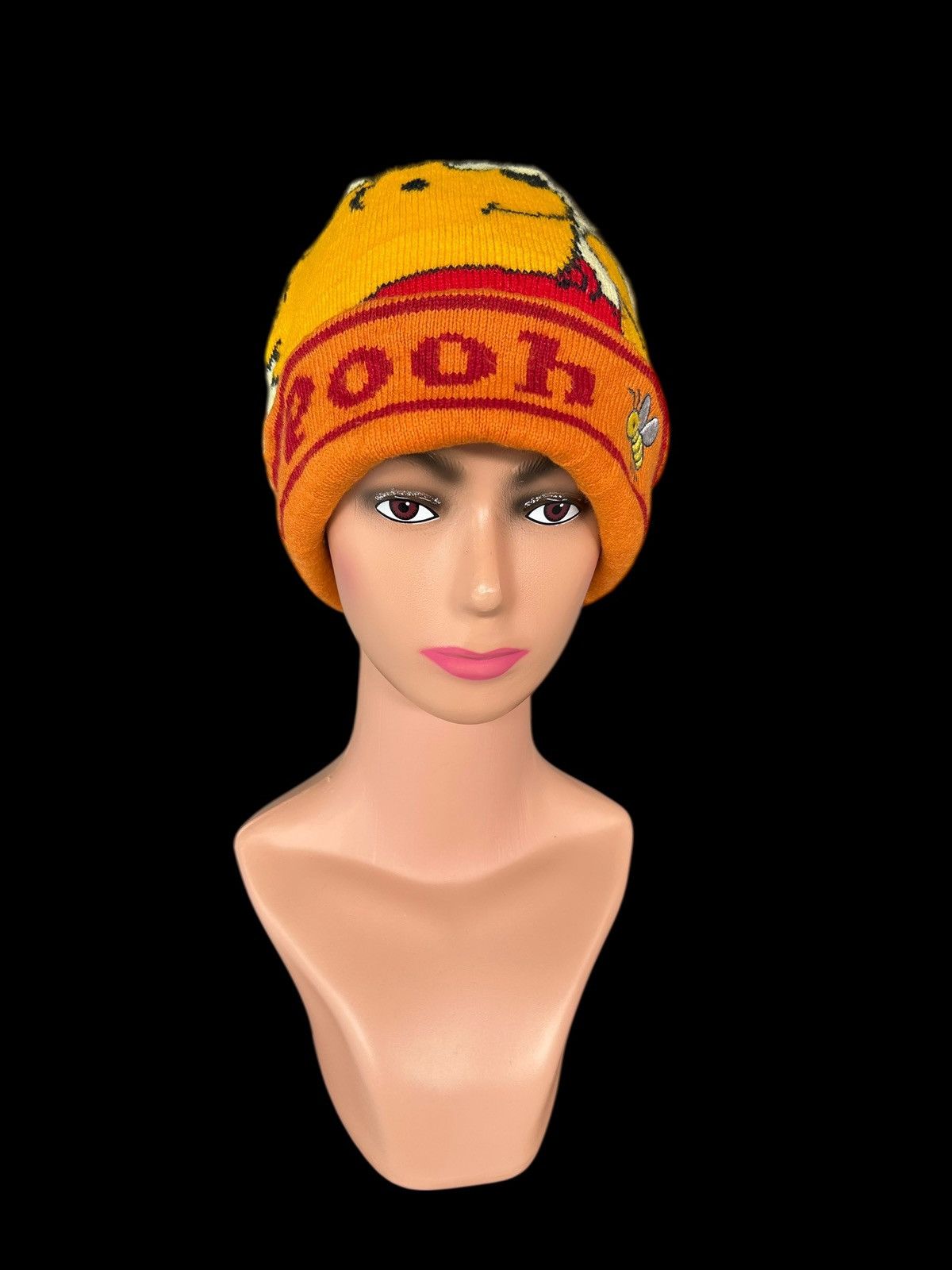 Japanese Brand × Kapital × Vintage Rare Disney Pooh Beanie Hats Size ONE SIZE - 2 Thumbnail