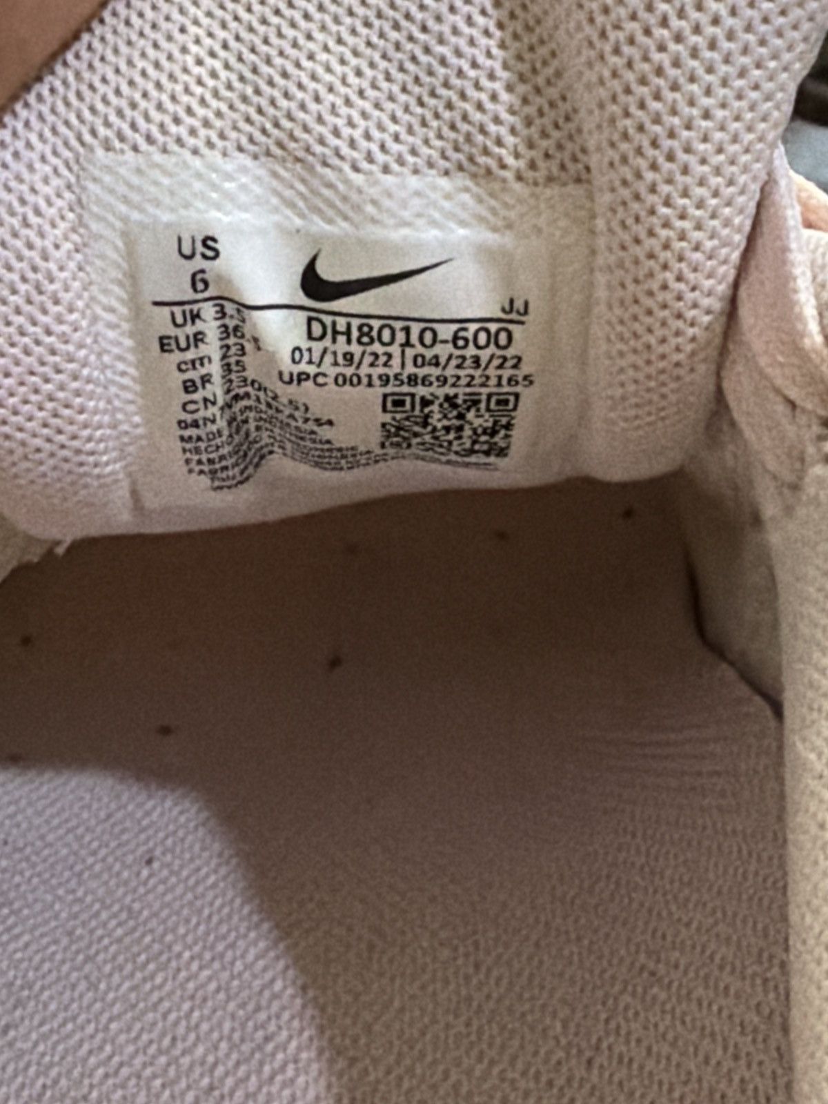 Nike Women’s Nike Air Max 90 ‘Barely Rose’ Size 6 Size US 6 / IT 36 - 6 Thumbnail