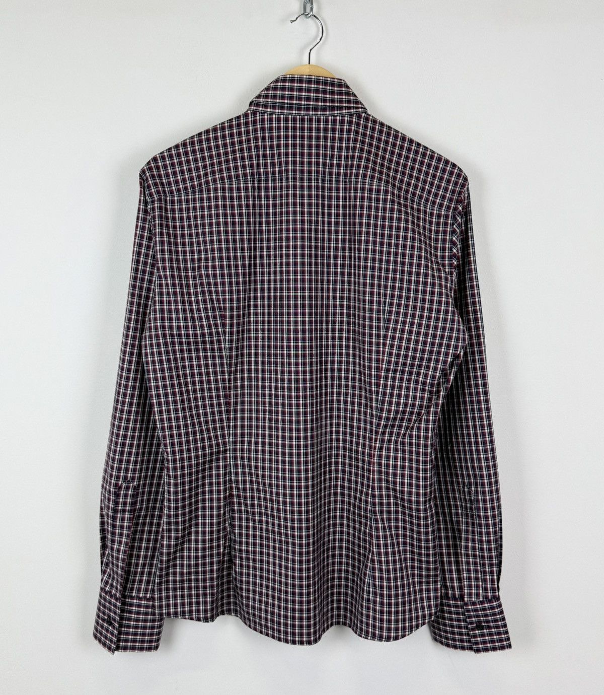 Dsquared2 Dsquared2 Buttons-Up Check Shirt Long Sleeve Made in Italy Size US L / EU 52-54 / 3 - 12 Thumbnail