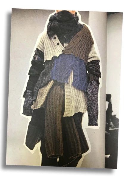 Dolce & Gabbana 80’s Maglie Dolce Gabbana Reconstructed knitted cardigan Size US M / EU 48-50 / 2 - 2 Thumbnail