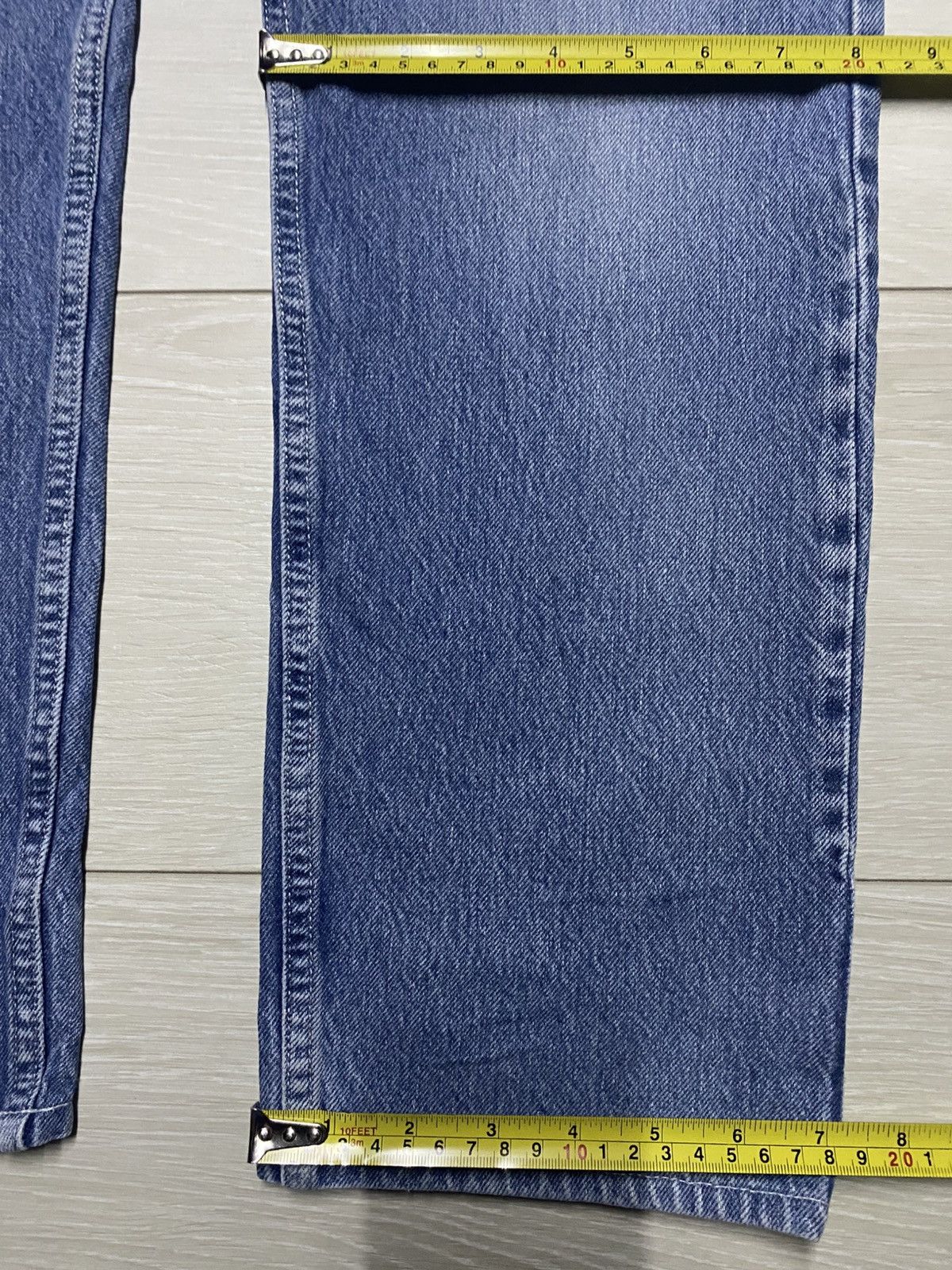 Levi's Vintage Levis 502 Y2K Carpenter Faded Wash Taperred Leg Jean Size US 32 / EU 48 - 15 Thumbnail