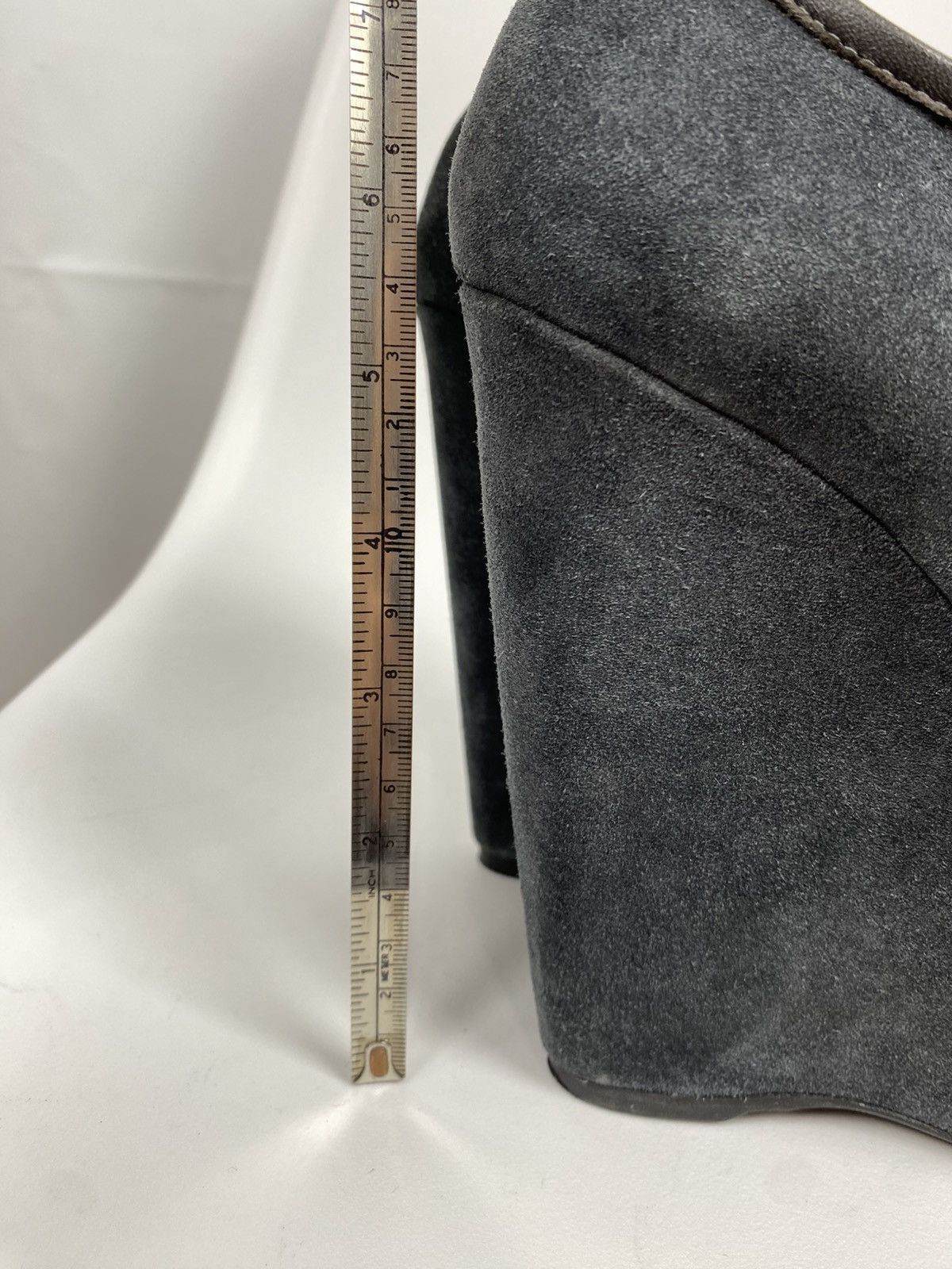 Stuart Weitzman Stuart Weitzman Suede Wedge Booties size 38 Size US 8 / IT 38 - 10 Thumbnail