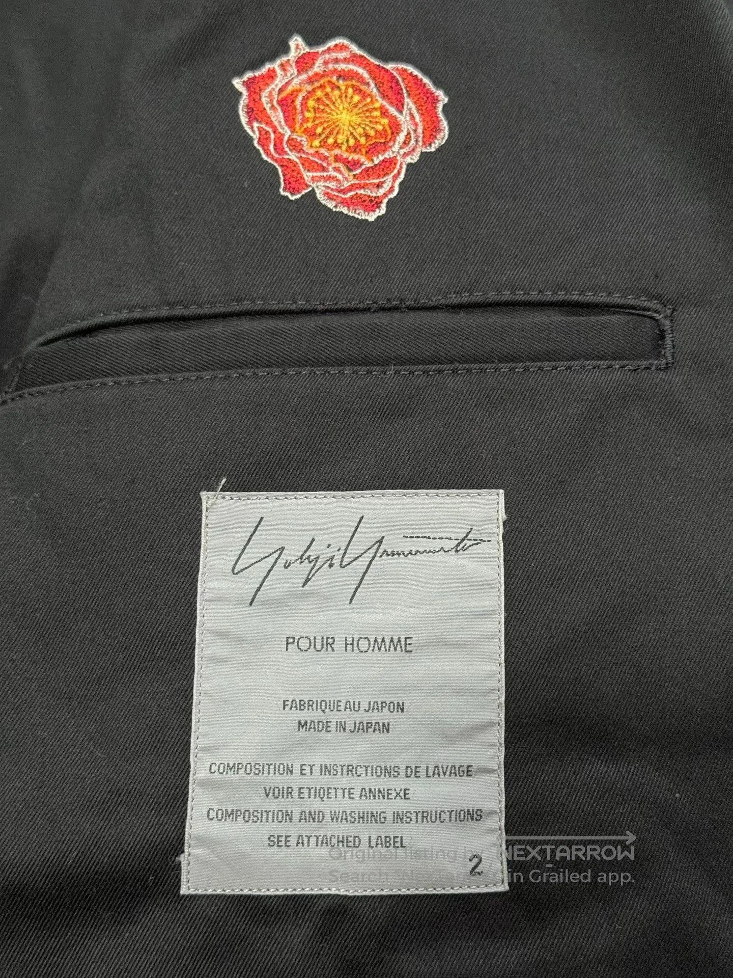 Yohji Yamamoto vintage yohji yamamoto black blazer coat. Size US S / EU 44-46 / 1 - 6 Thumbnail