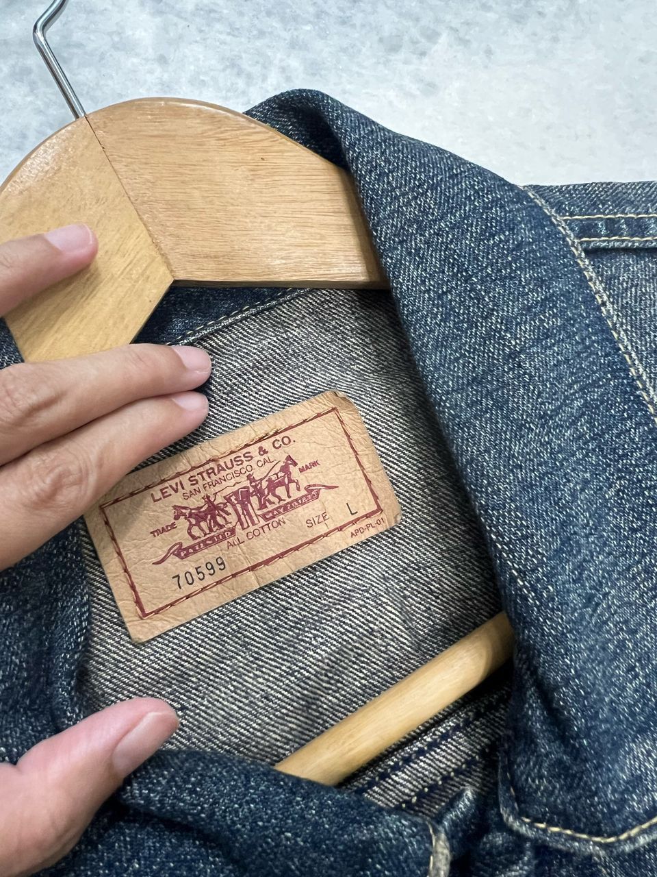 Levi's × Levi's Vintage Clothing Levis Trucker Jacket Size US L / EU 52-54 / 3 - 4 Thumbnail