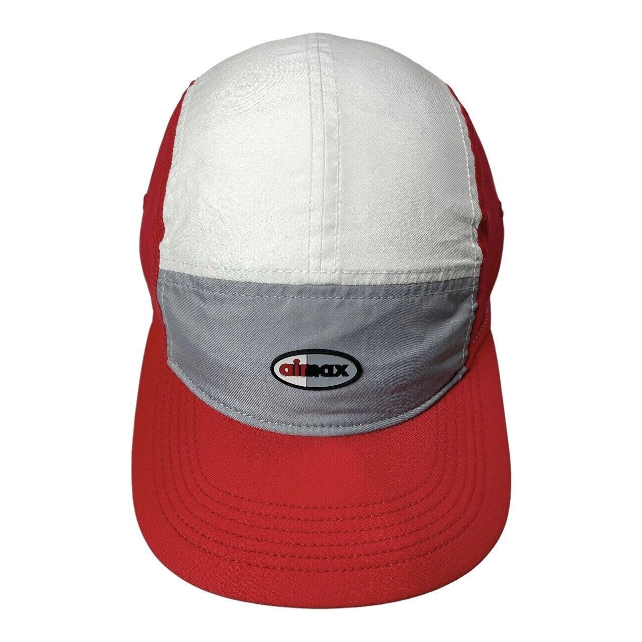 Vintage Nike Hat Cap Red White Grey Air Max AW84 Panel