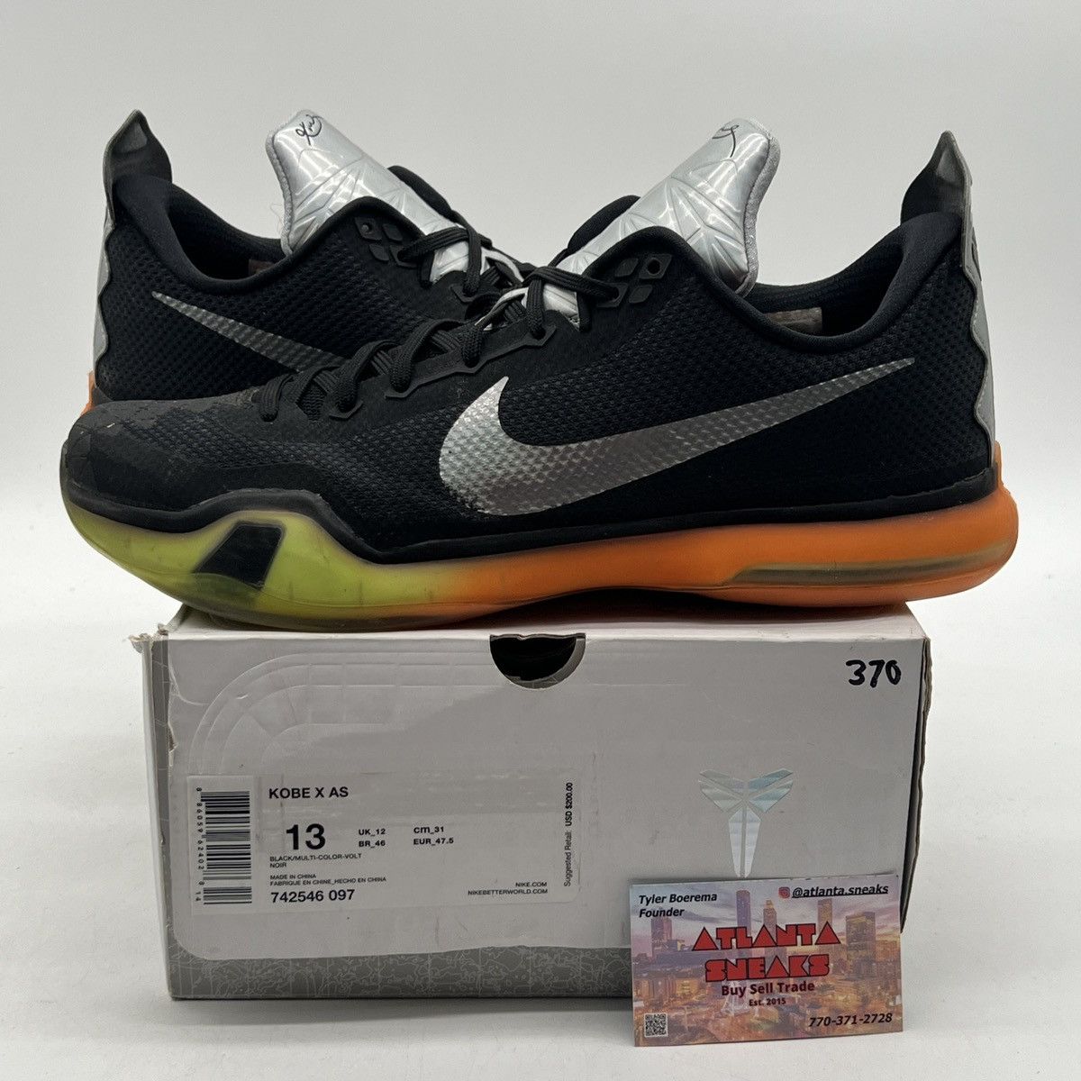 Nike Kobe 10 all star Size US 13 / EU 46 - 1 Thumbnail