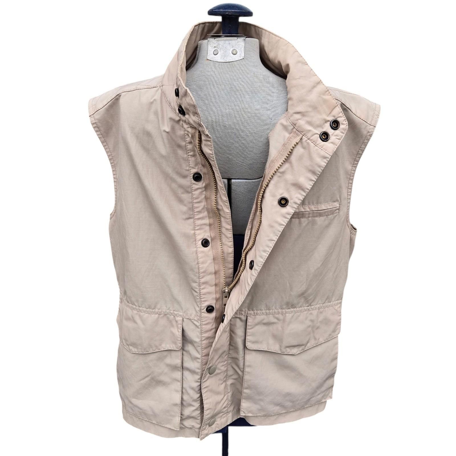 Gant Gant Rugger Mens Khaki Beige Safari Hunting Vest Size L C1 Size US L / EU 52-54 / 3 - 1 Thumbnail