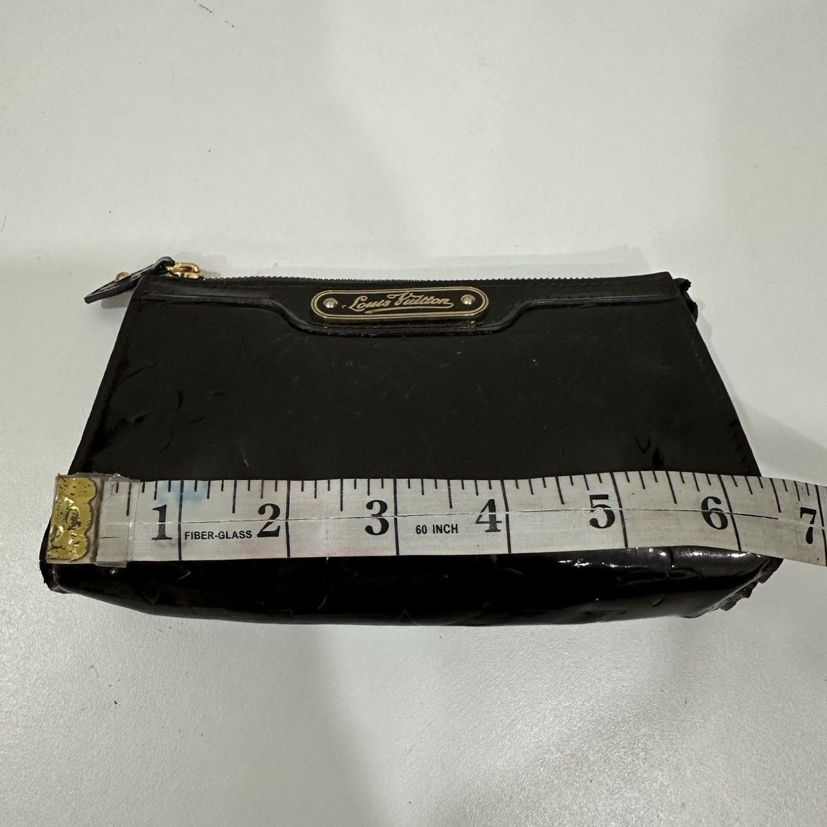 Louis Vuitton LOUIS VUITTON AMARANTE MONOGRAM VERNIS TROUSSE COSMETIC BAG Size ONE SIZE - 12 Thumbnail