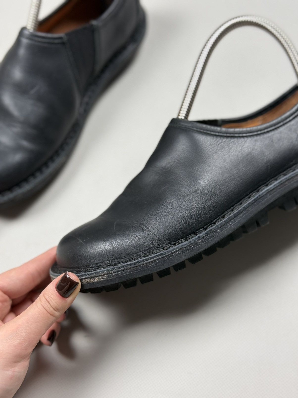Trippen Trippen Yen Ladies Leather Avant-Garde Low Top Classic Shoes Size US 6 / IT 36 - 12 Thumbnail