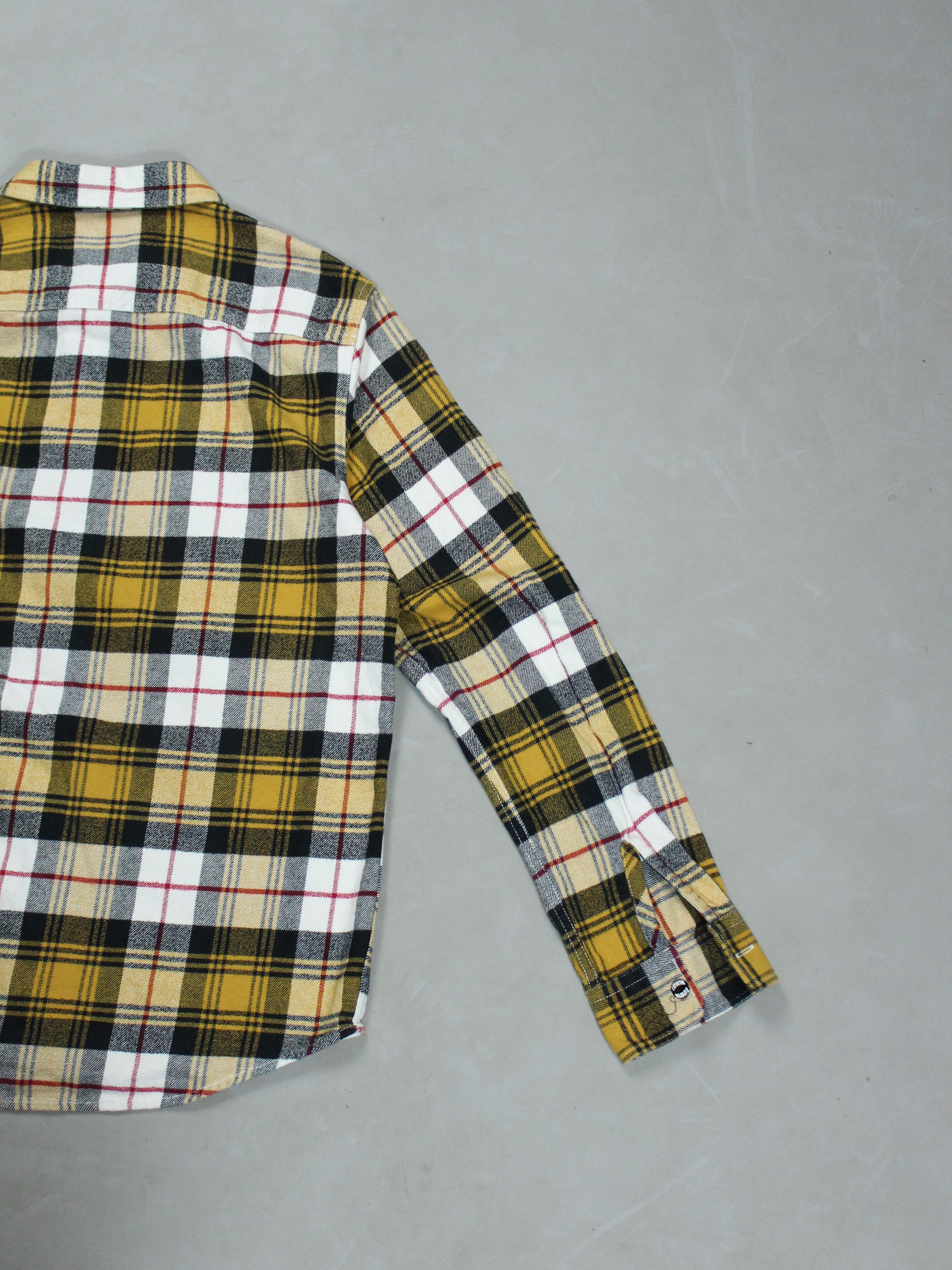 Edwin × Japanese Brand EDWIN LABOUR SHIRT CHECHERED YELLOW SHIRT MENS M 48 Size US M / EU 48-50 / 2 - 8 Thumbnail
