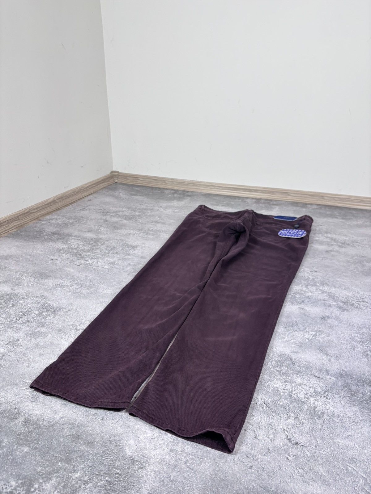 E. Marinella E. Marinella Men’s NWT Burgundy Slim Straight Pants Jeans Size US 30 / EU 46 - 17 Thumbnail