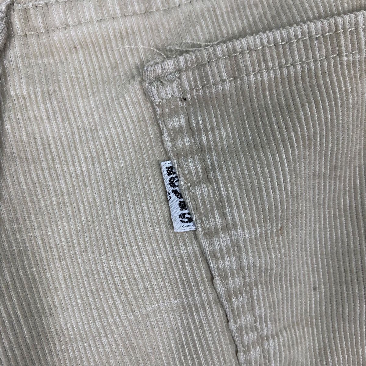 Levi's 70’s Rusty Trashed LEVIS White Label Corduroy Pant #1149-C53 Size US 32 / EU 48 - 13 Thumbnail