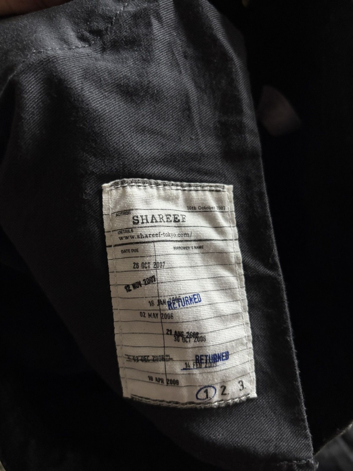 SHAREEF SHAREEF TOKYO 2007 JAPANESE DENIM UNDERCOVER STYLE ROCKSTAR Size US 29 - 6 Thumbnail