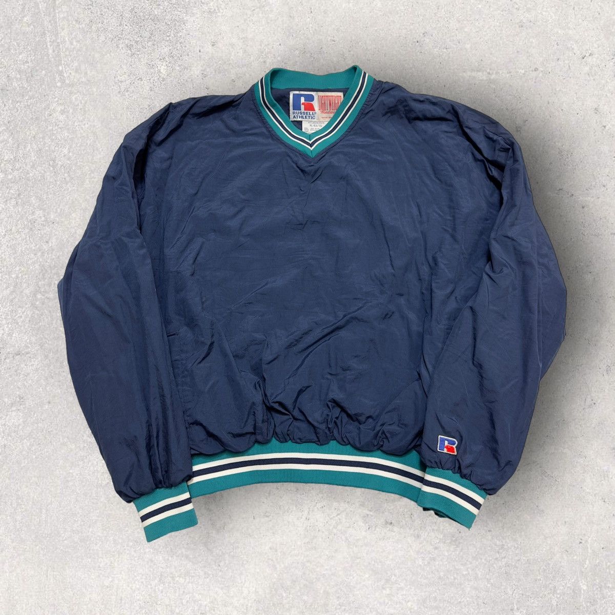 Russell Athletic × Vintage Vintage Russell windbreaker Size US XL / EU 56 / 4 - 1 Thumbnail