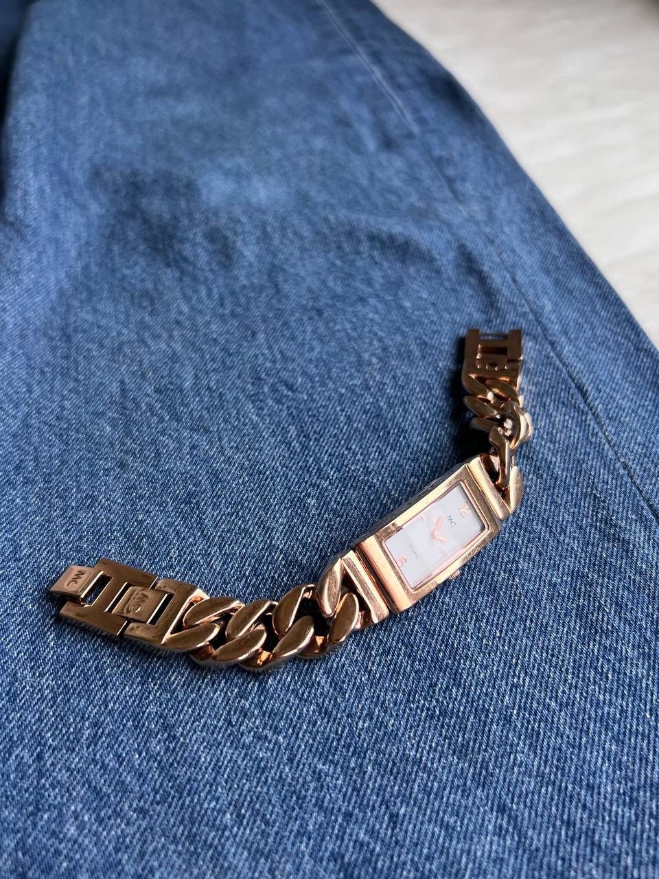 Japanese Brand × Vintage Vintage Japanese style Chain Metal futuristic Watch Bracelet Size ONE SIZE - 10 Thumbnail