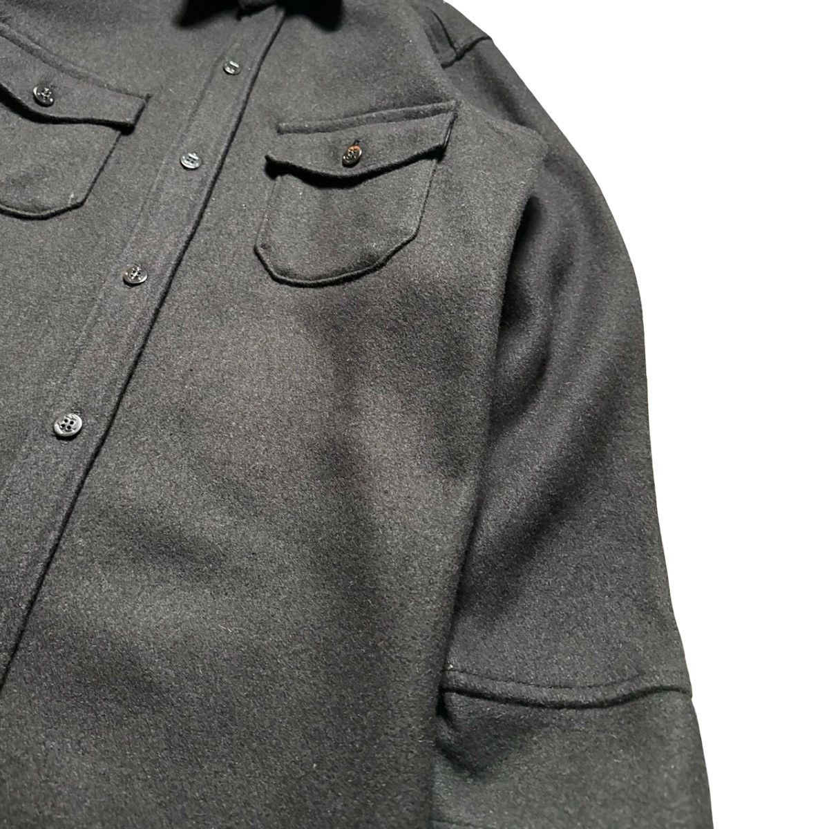 Other Vintage 70s James River Traders Black Wool Button Shirt M Size US M / EU 48-50 / 2 - 2 Thumbnail