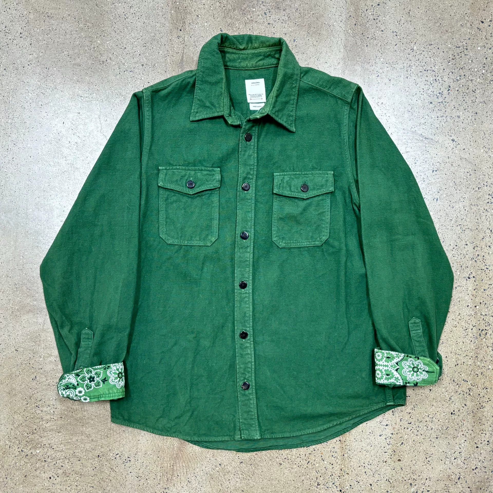 Visvim Visvim Black Elk Flannel Shirt Size US M / EU 48-50 / 2 - 1 Thumbnail