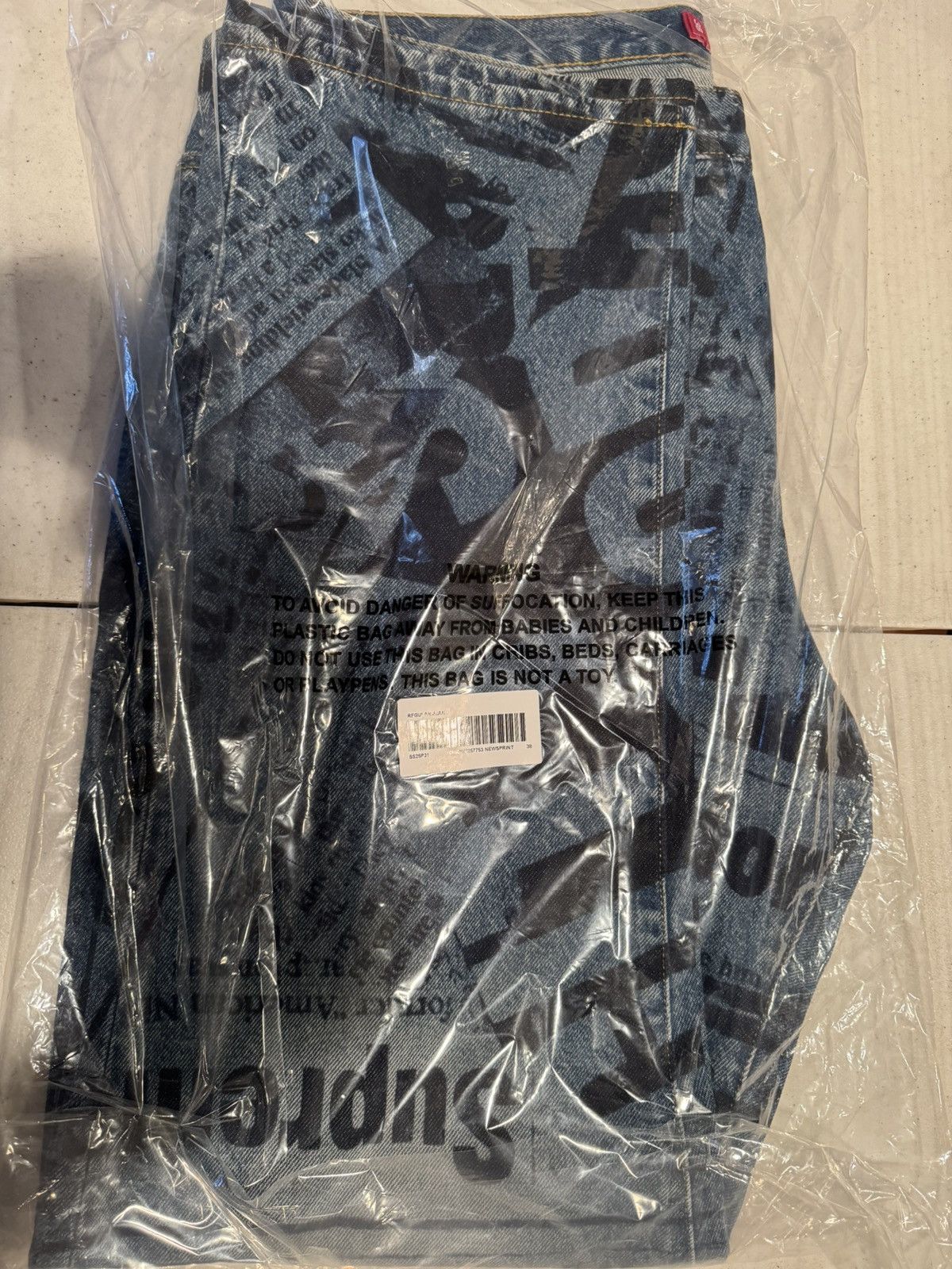 Supreme Supreme Regular Jean SS25 Size US 38 / EU 54 - 4 Thumbnail