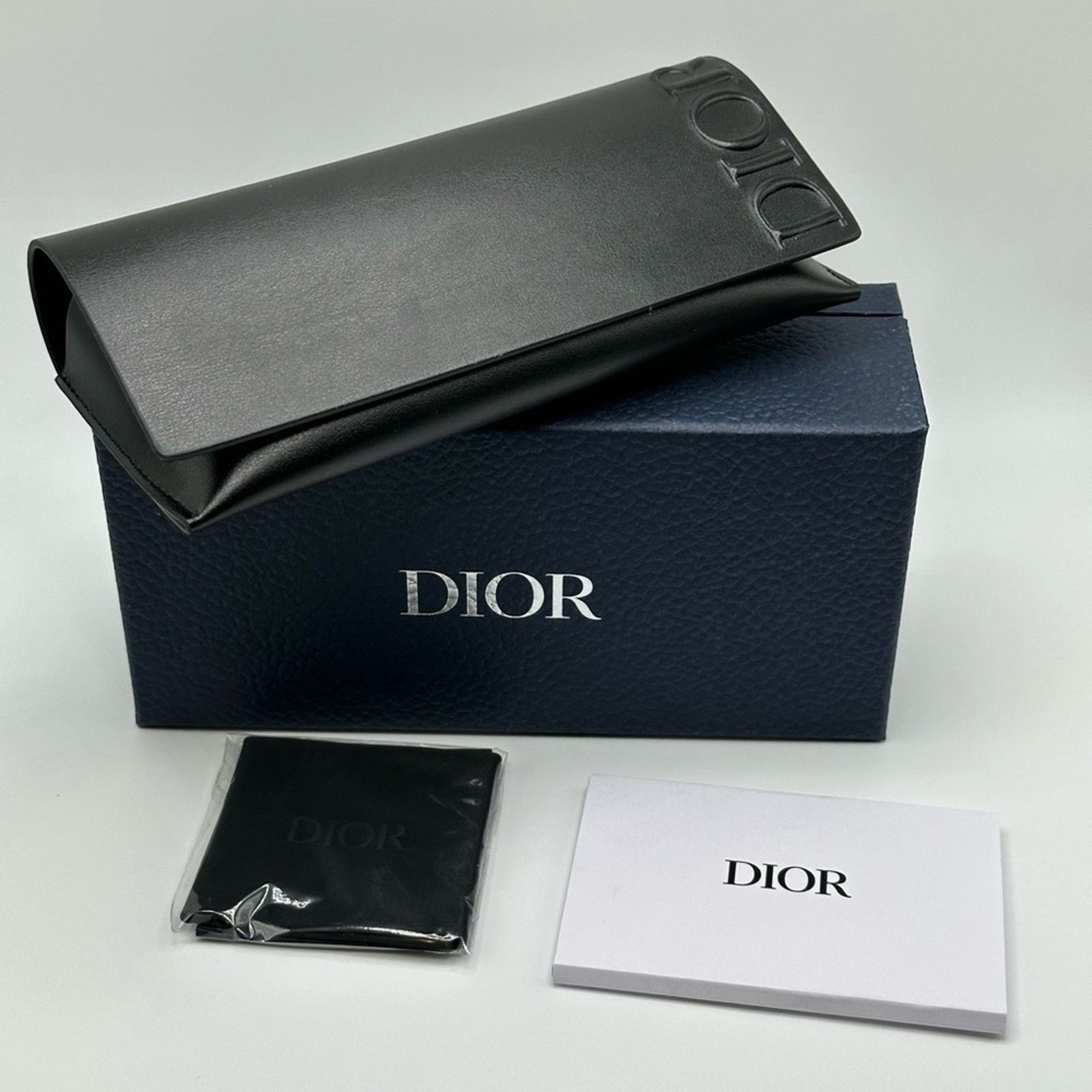 Dior NEW DIORCLUB M1UB7 Shiny Blue Unisex Oblique Mask Sunglasses Size ONE SIZE - 9 Thumbnail