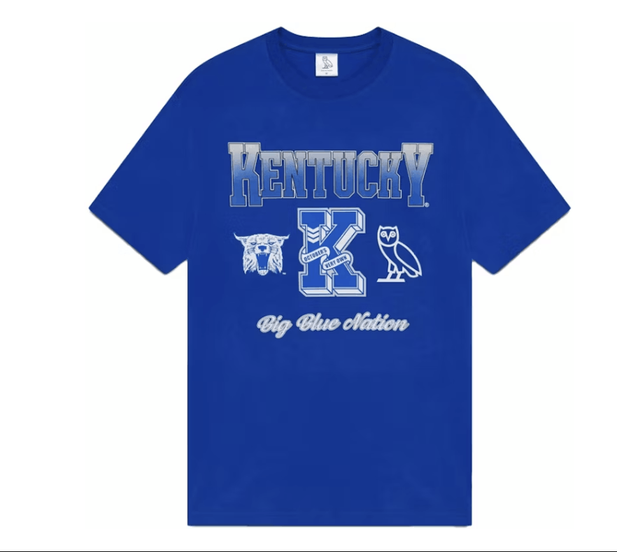 Drake OVO x NCAA Kentucky Wildcats T-Shirt Size US M / EU 48-50 / 2 - 3 Thumbnail
