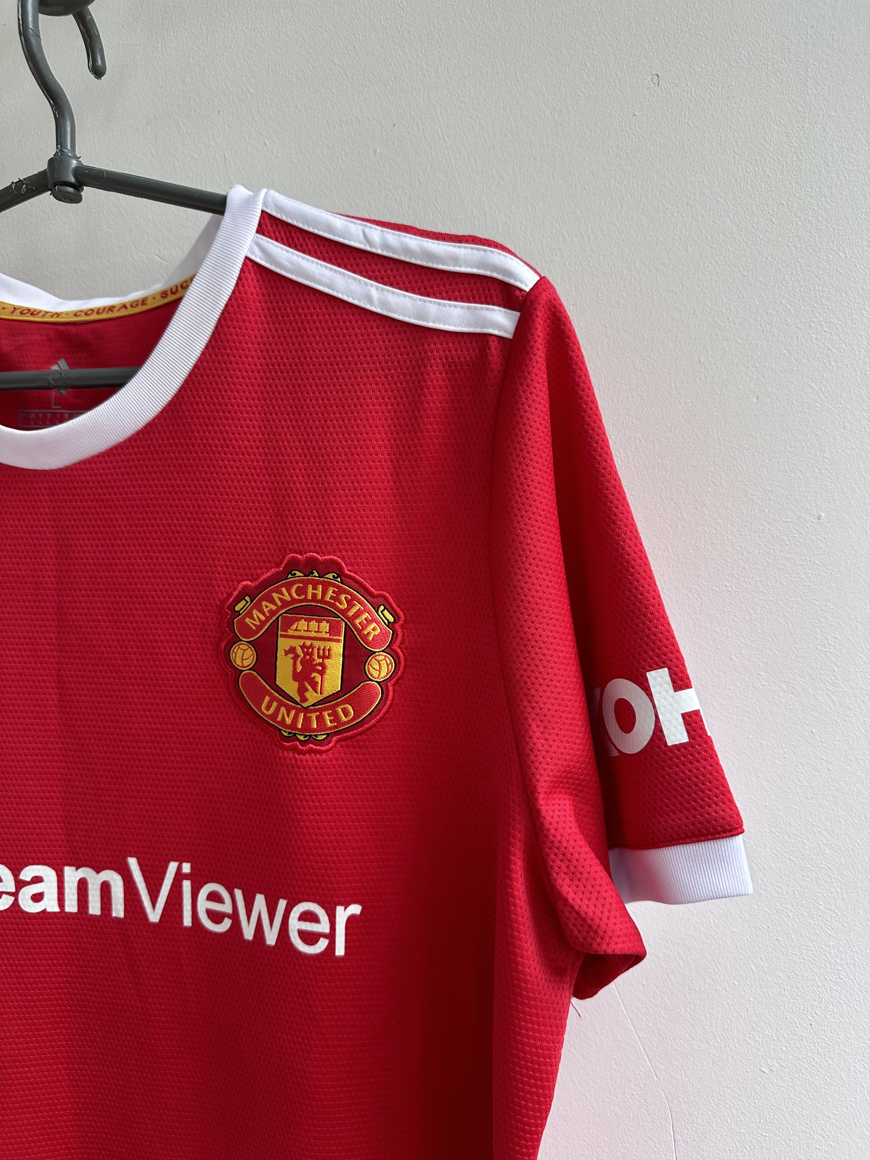 Adidas Adidas Manchester United Ronaldo jersey Size US L / EU 52-54 / 3 - 3 Thumbnail