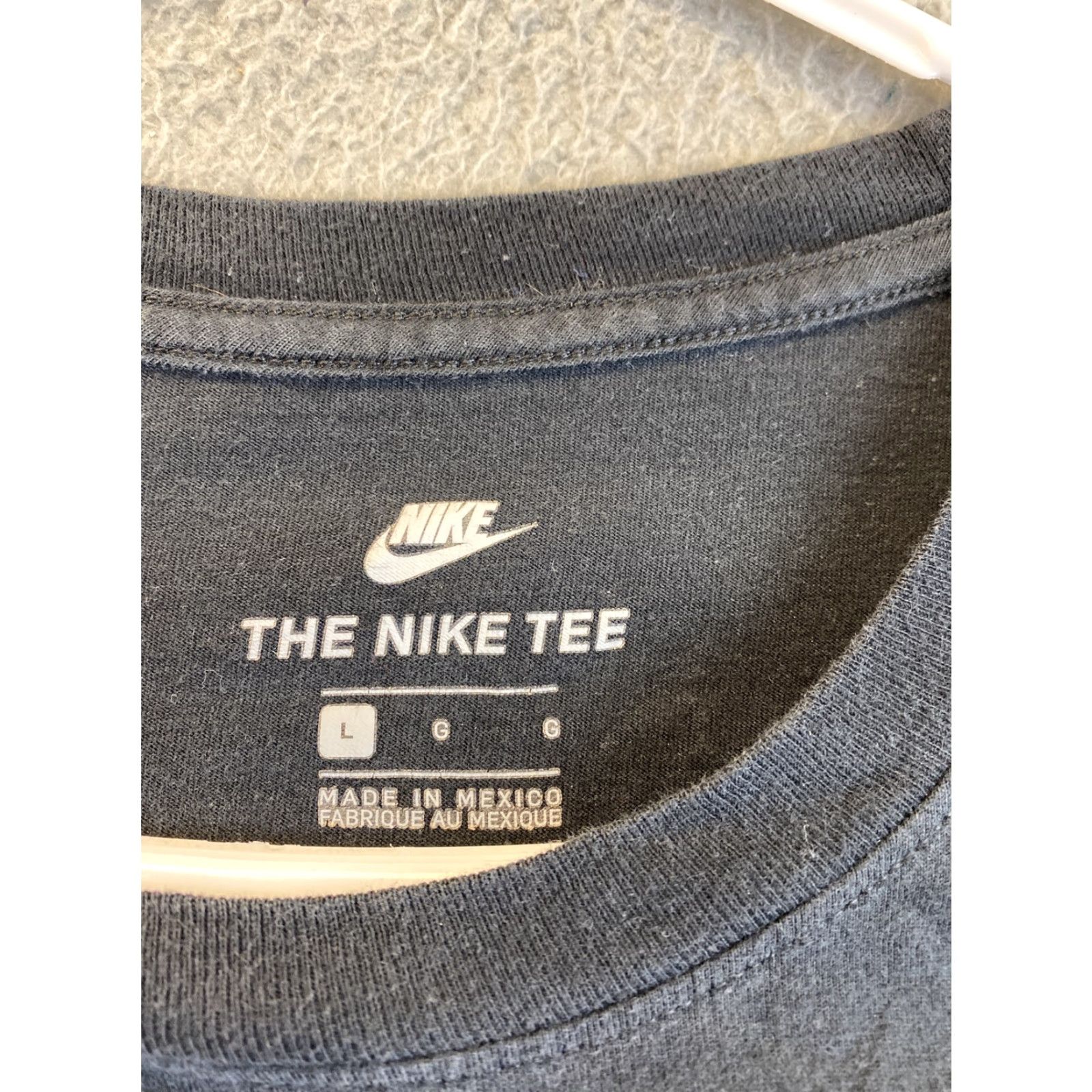 Nike Nike Shirt Mens L Black Crew Neck Short Sleeve Athletic Graphic Tee Cotton Logo All Seasons 32-64 Mens Size US L / EU 52-54 / 3 - 6 Thumbnail