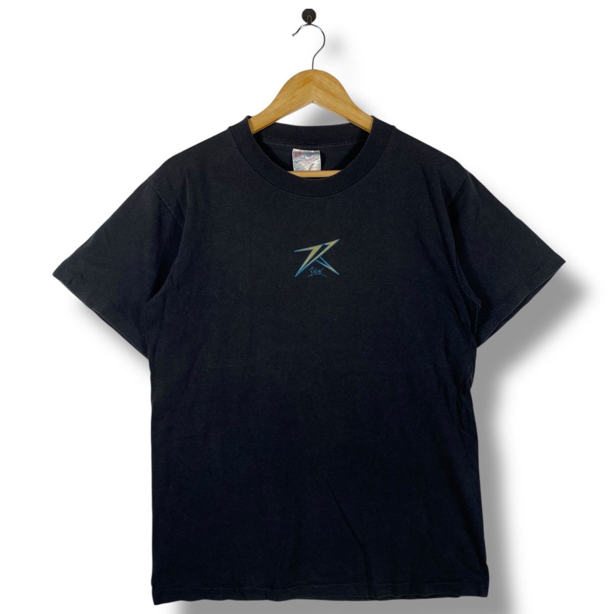 Vintage Vintage 90's Wetsuit RINCON Clothing Logo Faded Tee Shirt Size US M / EU 48-50 / 2 - 1 Thumbnail