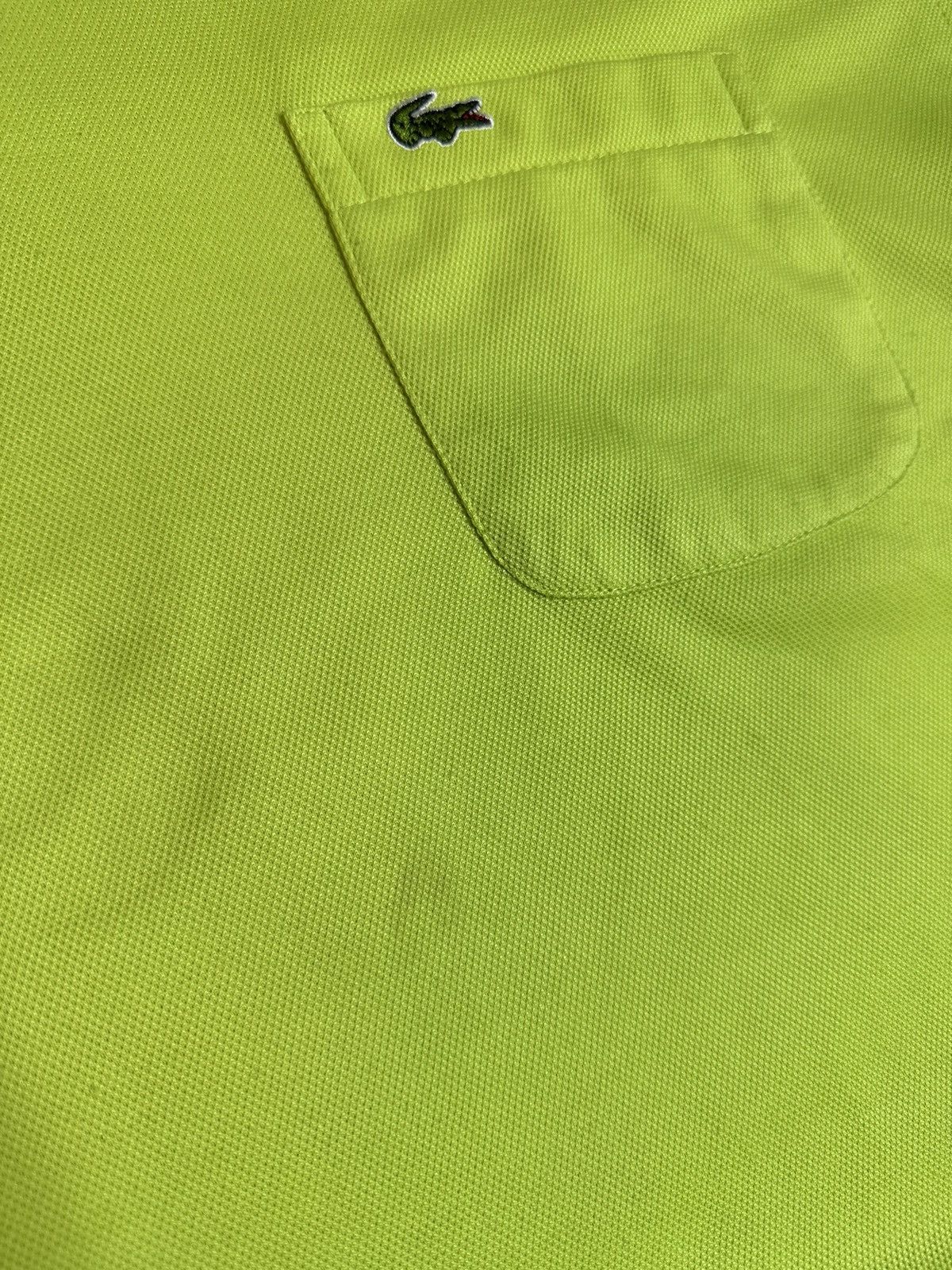 Lacoste × Vintage Lacoste Polo Shirt Vintage Made in France 🇫🇷 Streetwear Rare Size US XL / EU 56 / 4 - 12 Thumbnail