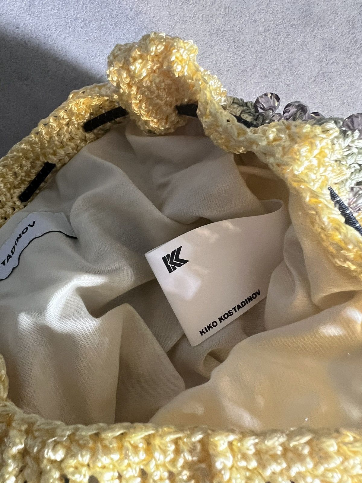 Kiko Kostadinov KK.BAG.01 ELFIN YELLOW Size ONE SIZE - 4 Thumbnail