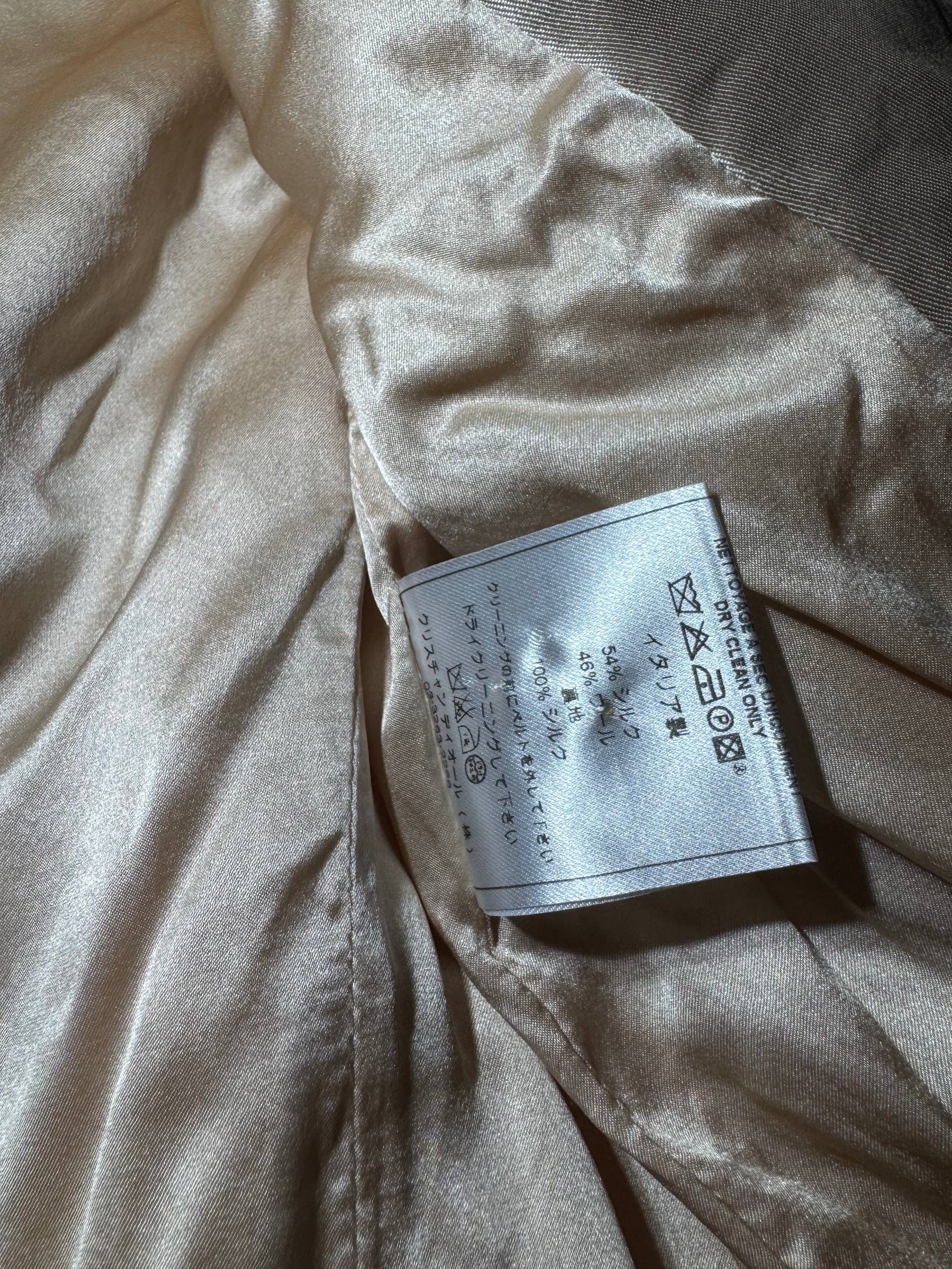 Dior Christian Dior Vintage Women’s Beige Blazer Made in Italy Size M / US 6-8 / IT 42-44 - 11 Thumbnail