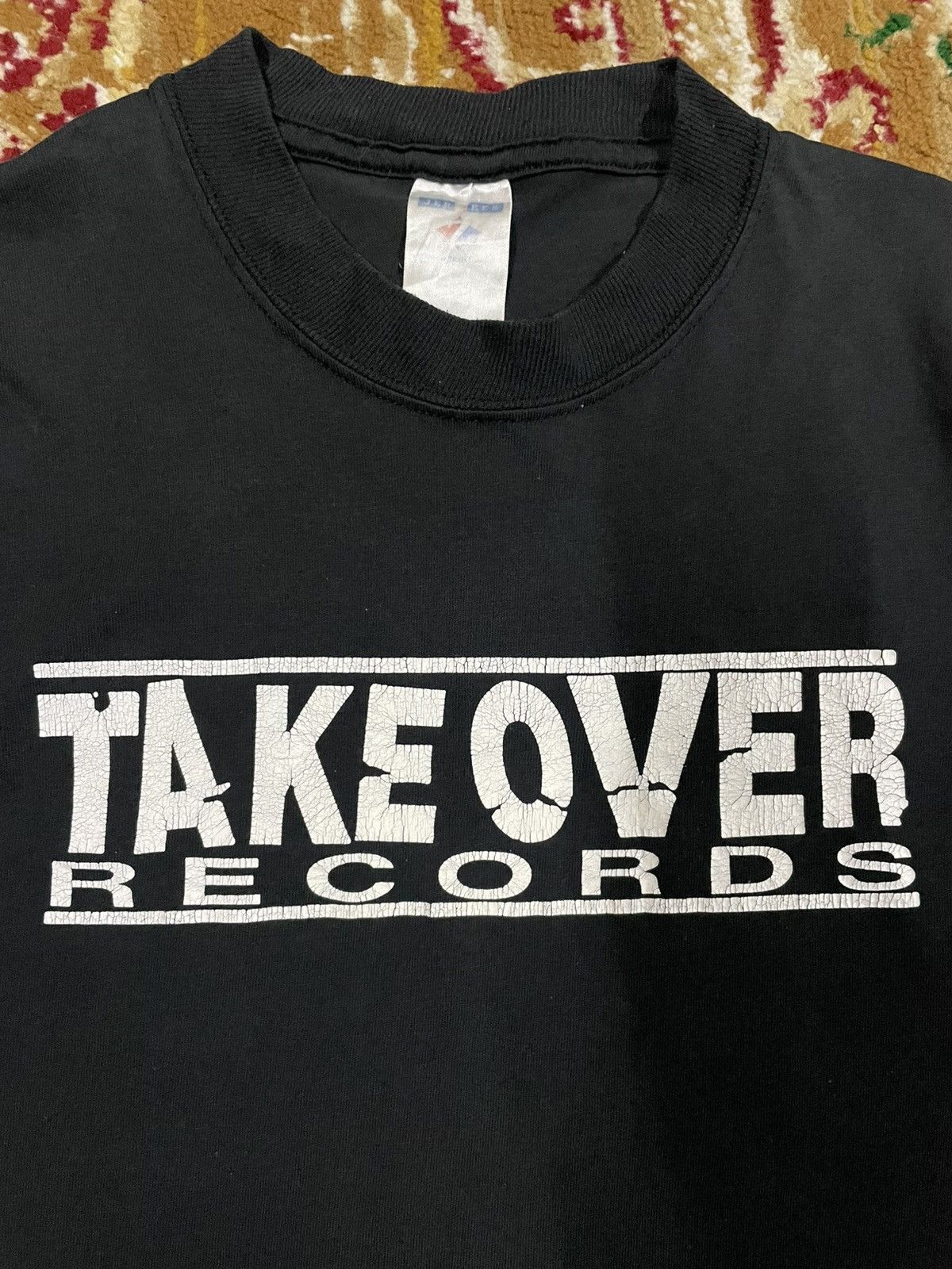 Band Tees Vintage Rare 90s Ben Harper "Takeovers Records" Punk Rock Size US L / EU 52-54 / 3 - 2 Thumbnail