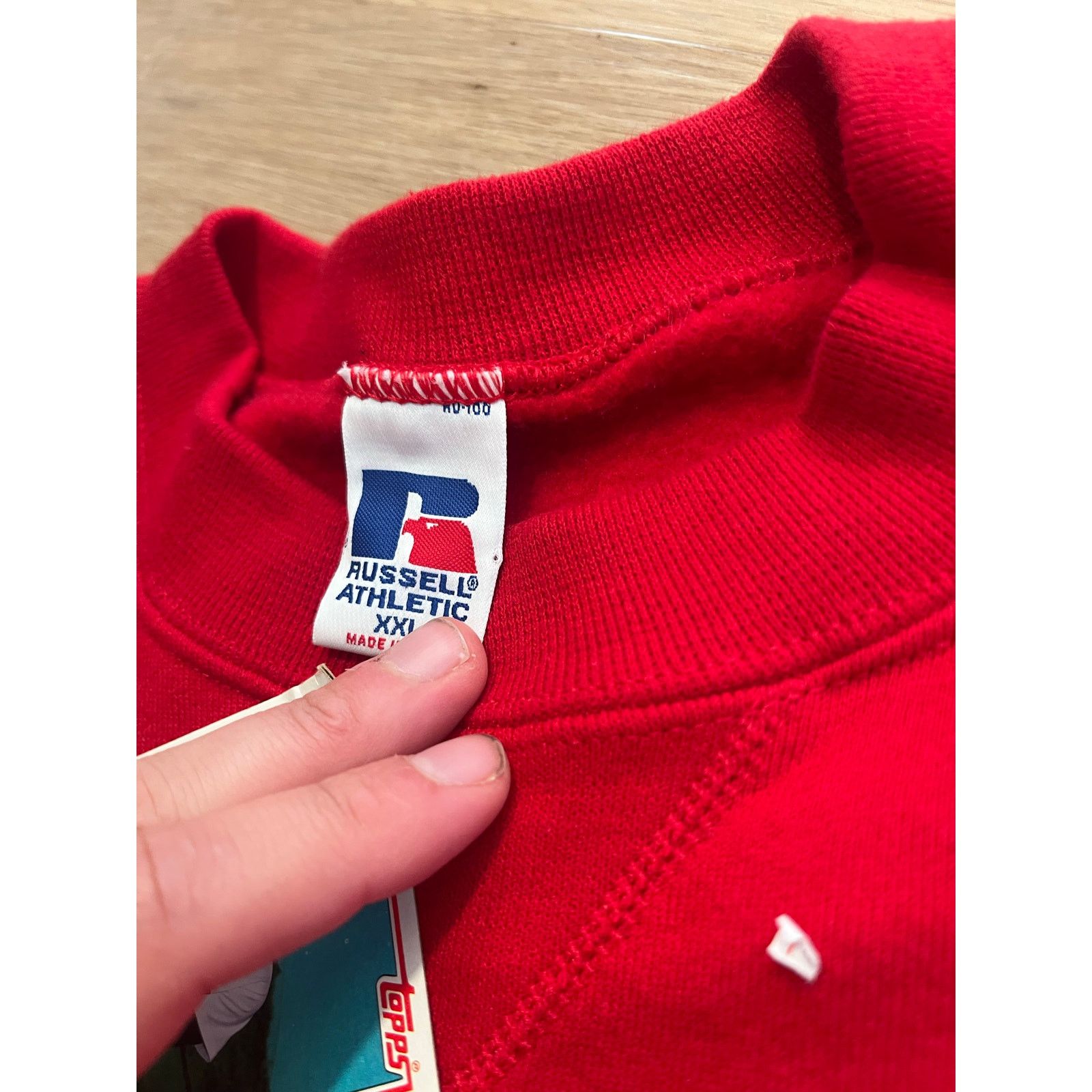 Russell Athletic Vintage Russell NC State Crewneck Sweatshirt XXL Size US XXL / EU 58 / 5 - 3 Thumbnail