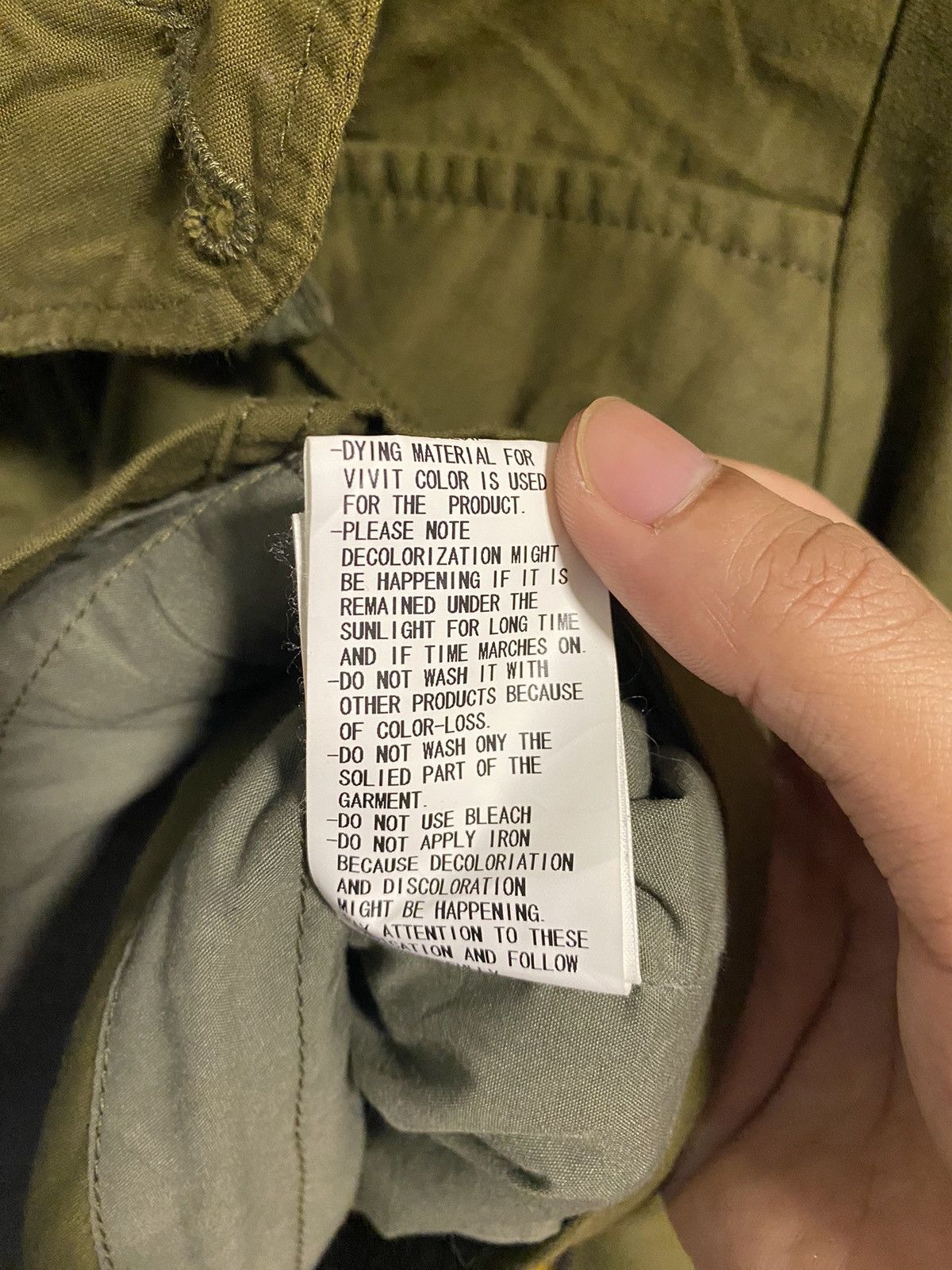 Maison MIHARA YASUHIRO Miharayasuhiro Four Pocket Jacket army Styles Size XS / US 0-2 / IT 36-38 - 9 Thumbnail