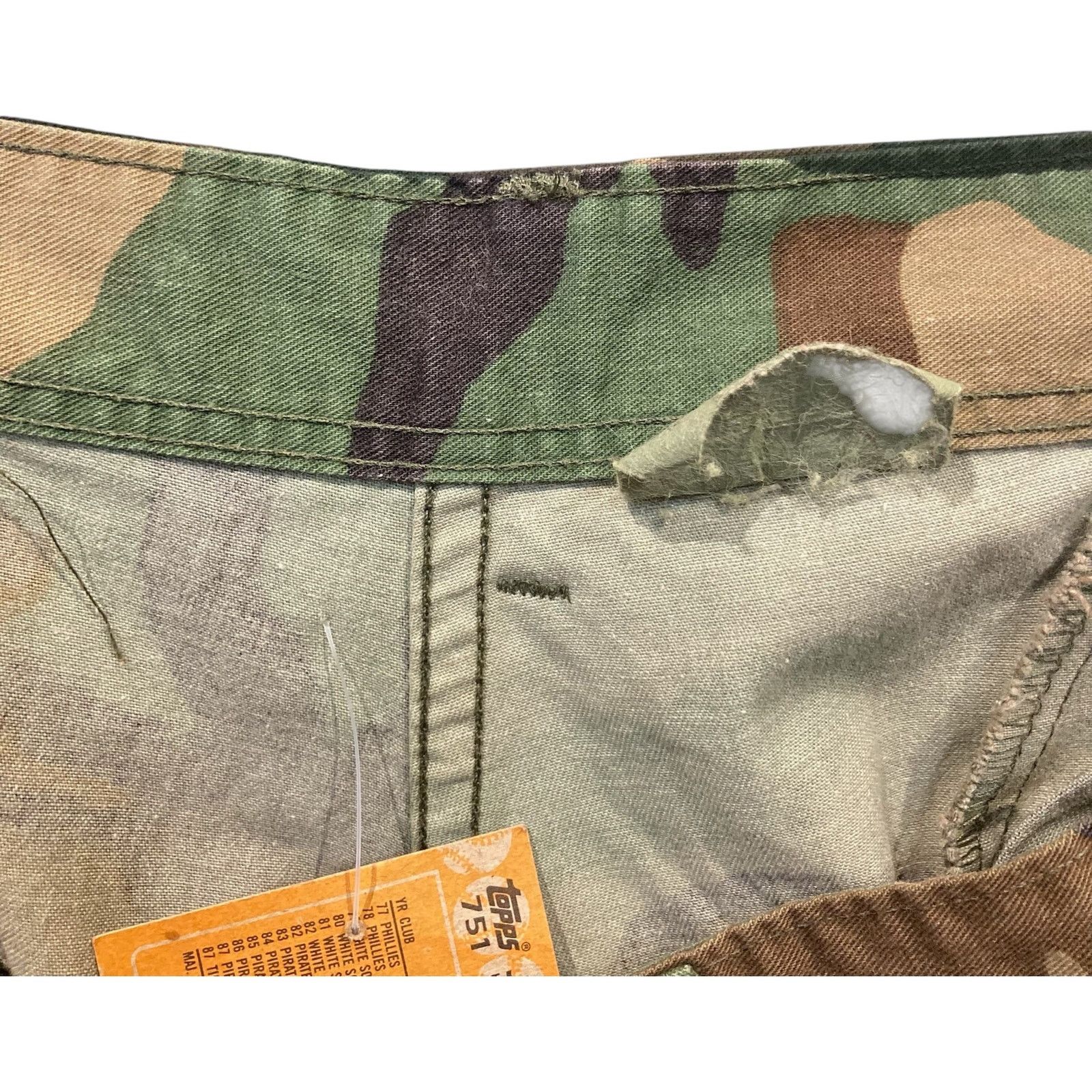Vintage Vintage Military Camo Cargo Pants 37x32 Size US 37 - 7 Thumbnail
