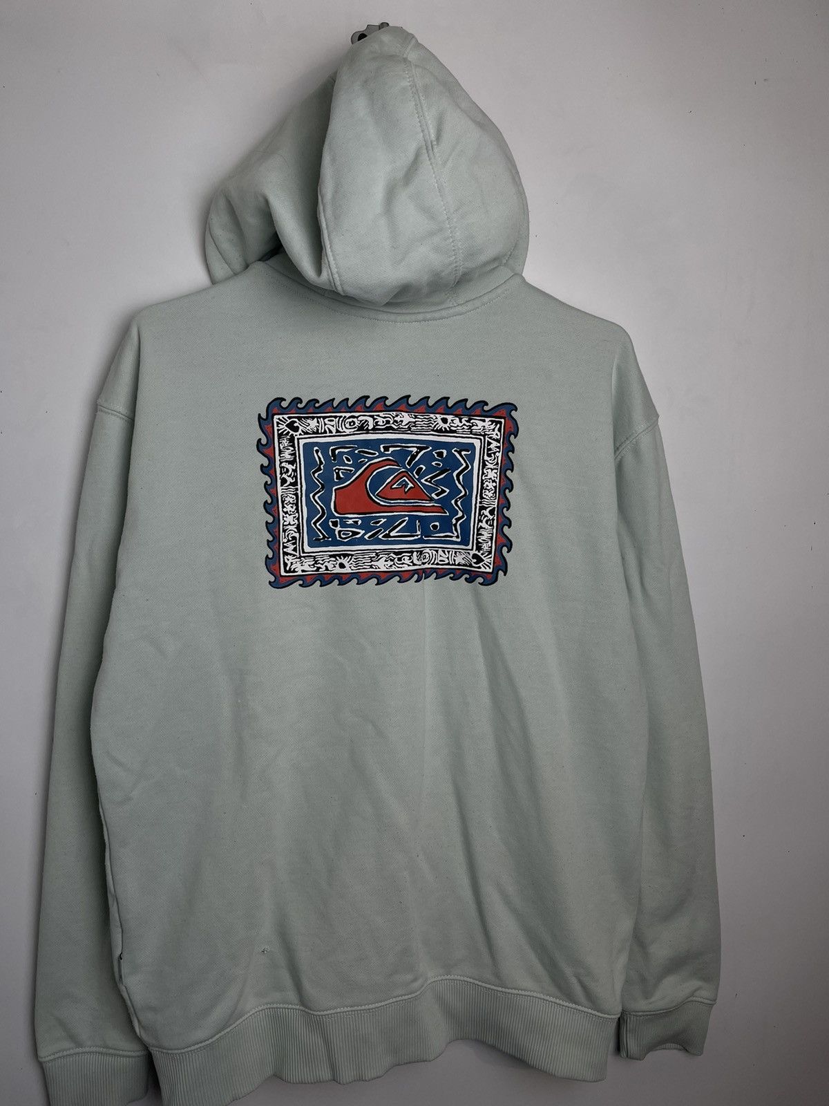 Oakley × Quiksilver Y2K QUIKSILVER LOGO ZIP UP HOODIE Size US S / EU 44-46 / 1 - 1 Thumbnail