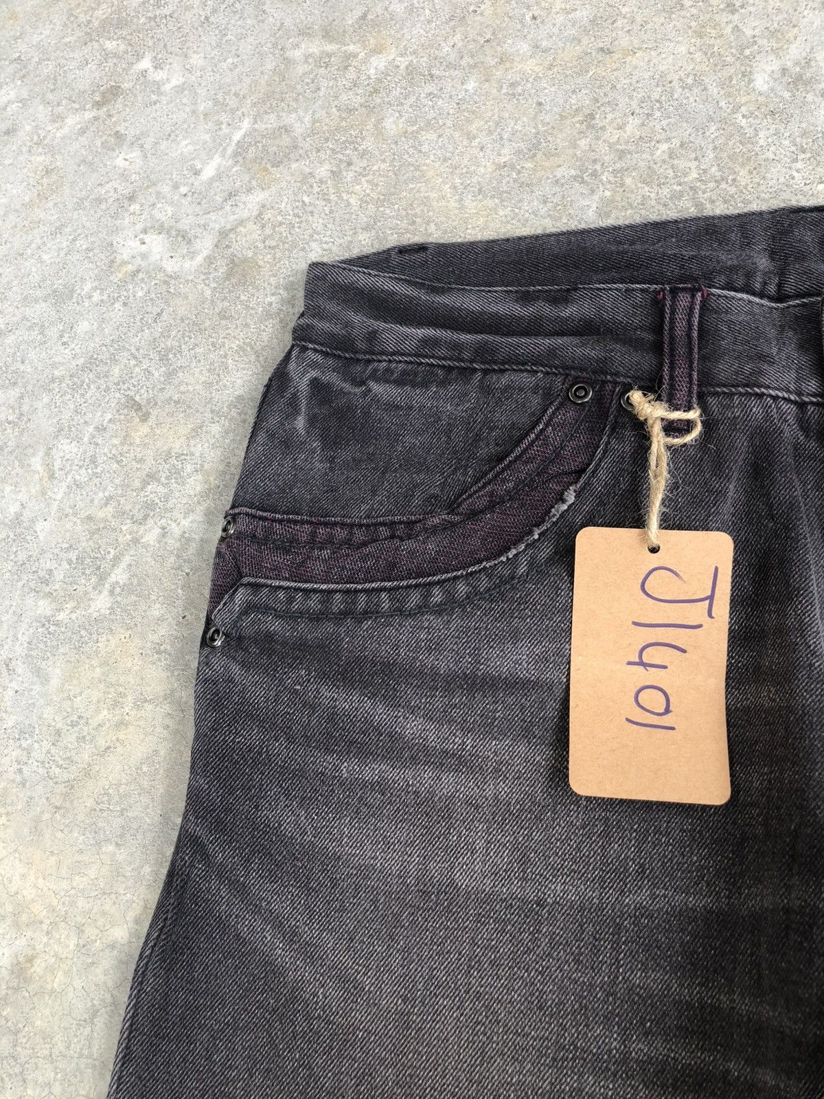 If Six Was Nine Flared Male Bootcut Jeans Distessed Denim Size US 31 - 14 Thumbnail