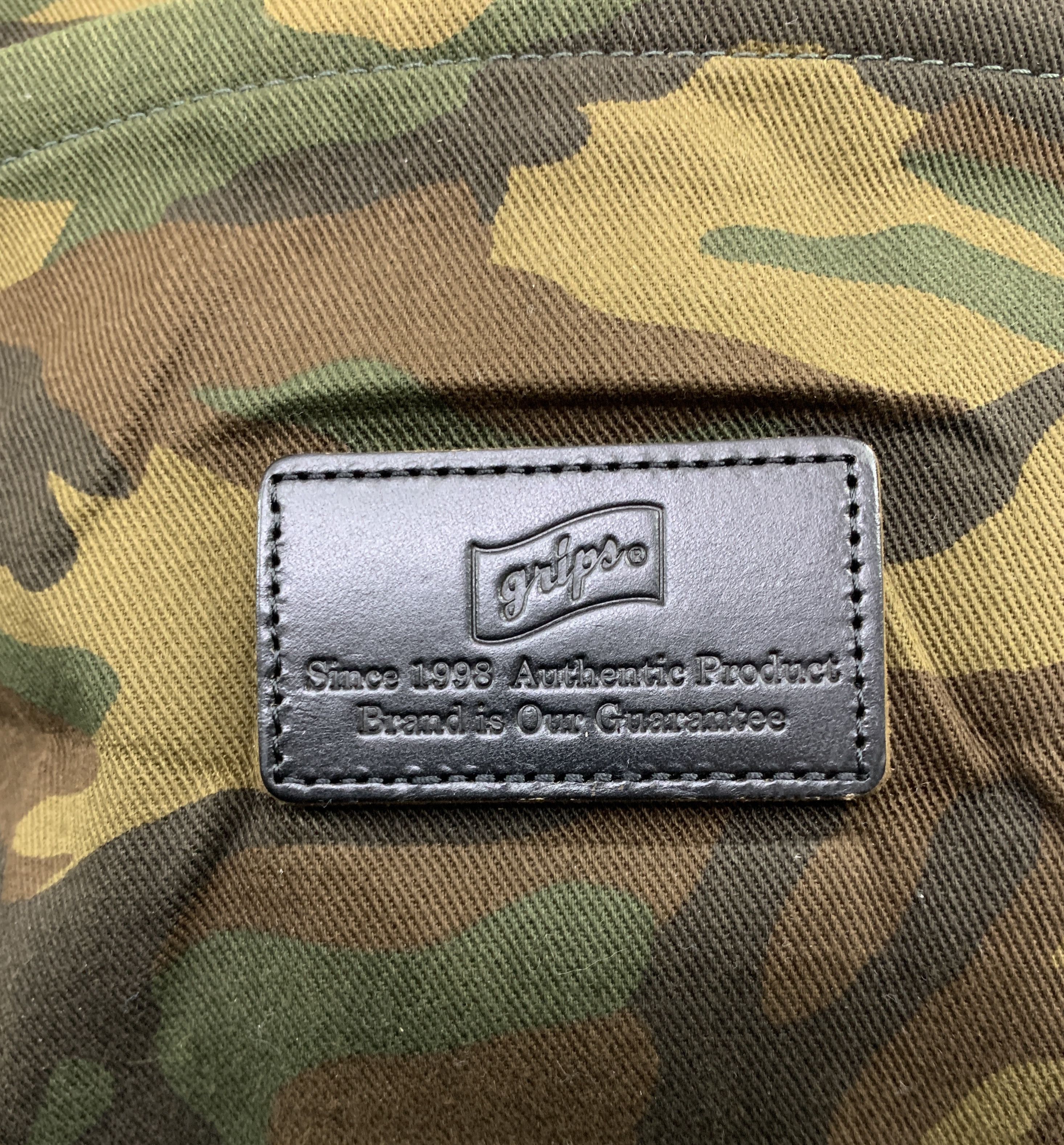Japanese Brand Grips Camo Backpack Canvas Bag Size ONE SIZE - 8 Thumbnail