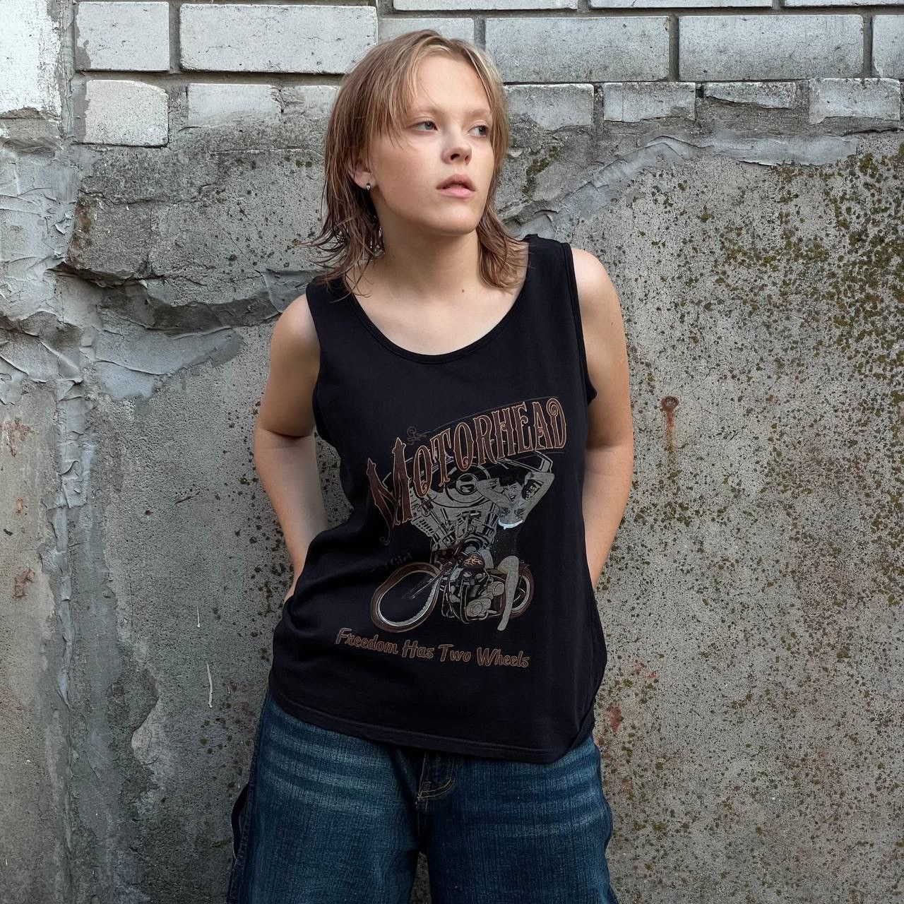 Vintage Vintage Motörhead TankTop Y2K 90s Big Logo USA style Size XL / US 12-14 / IT 48-50 - 1 Thumbnail