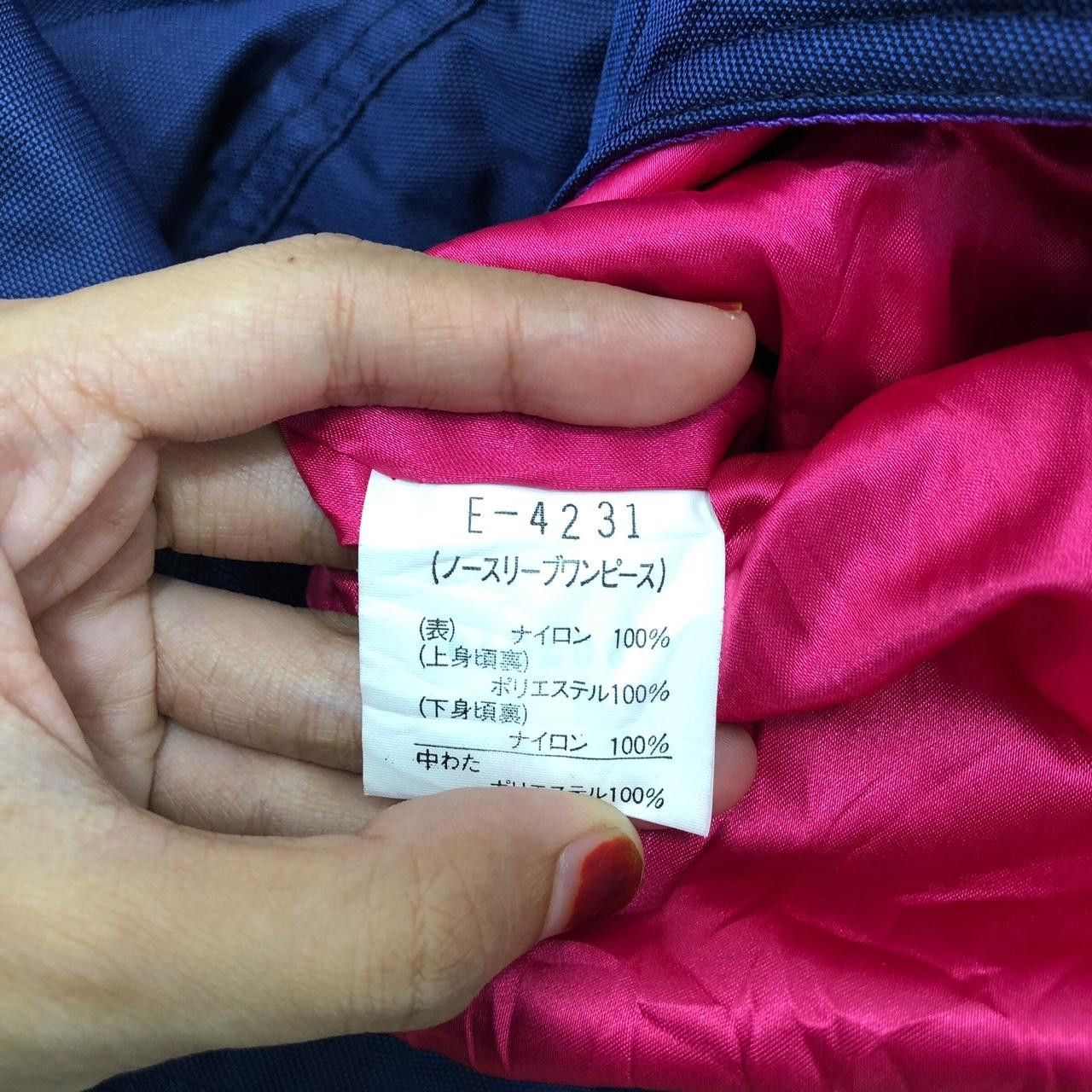 Ellesse Vintage ELLESSE ITALY Coverall Ski Jump Suit Overall Jacket Size 28" / US 6 / IT 42 - 7 Thumbnail