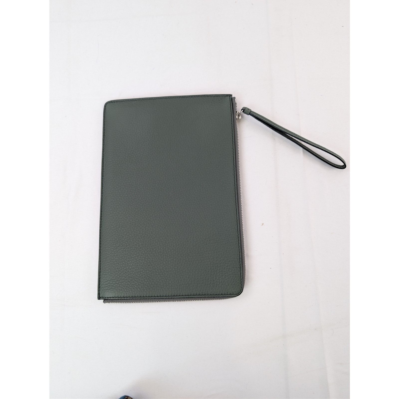 Maison Margiela o1rshd1 Size: OS / Four Stitches Leather Pouch Wallet Green Size ONE SIZE - 4 Thumbnail